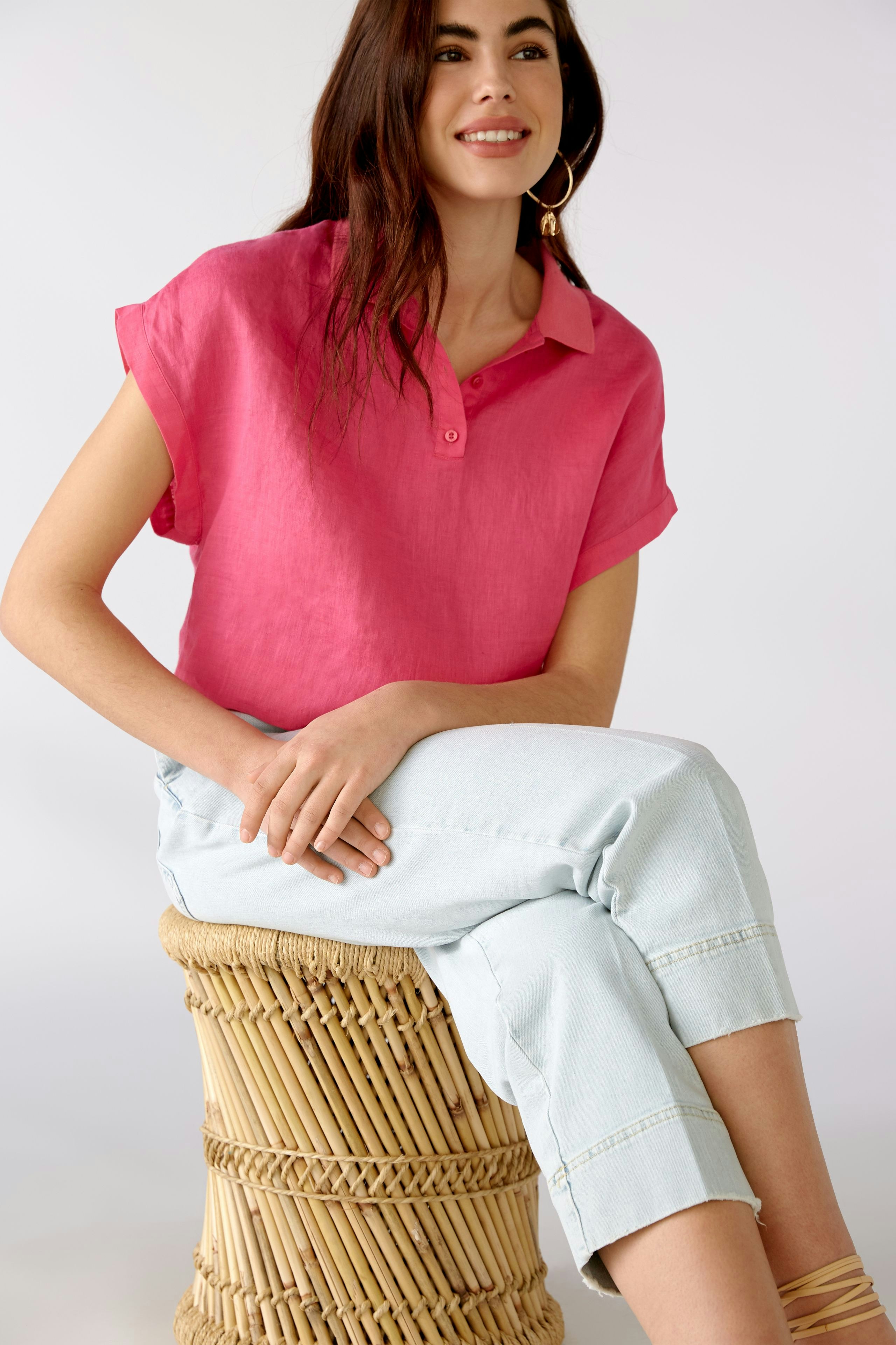 Bild 1 von Bluse - fuchsia purple in fuchsia purple | Oui