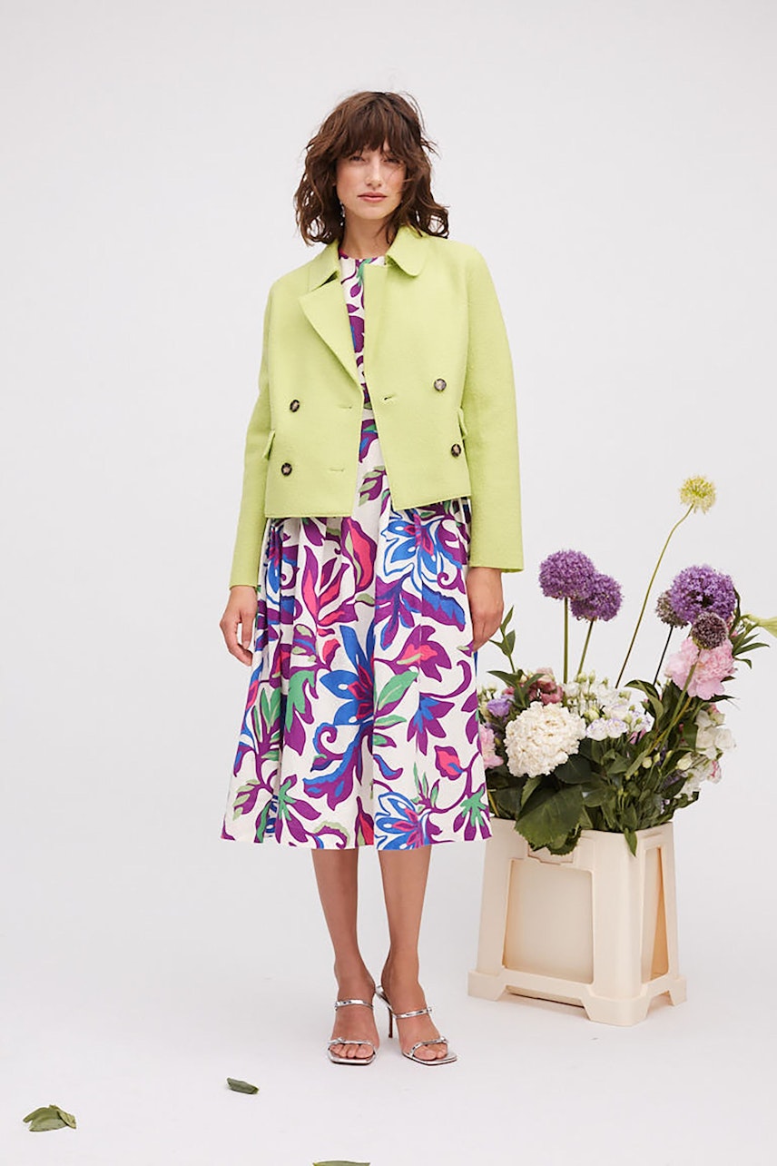 Bild 7 von Caban jacket - tender shoots in tender shoots | Oui