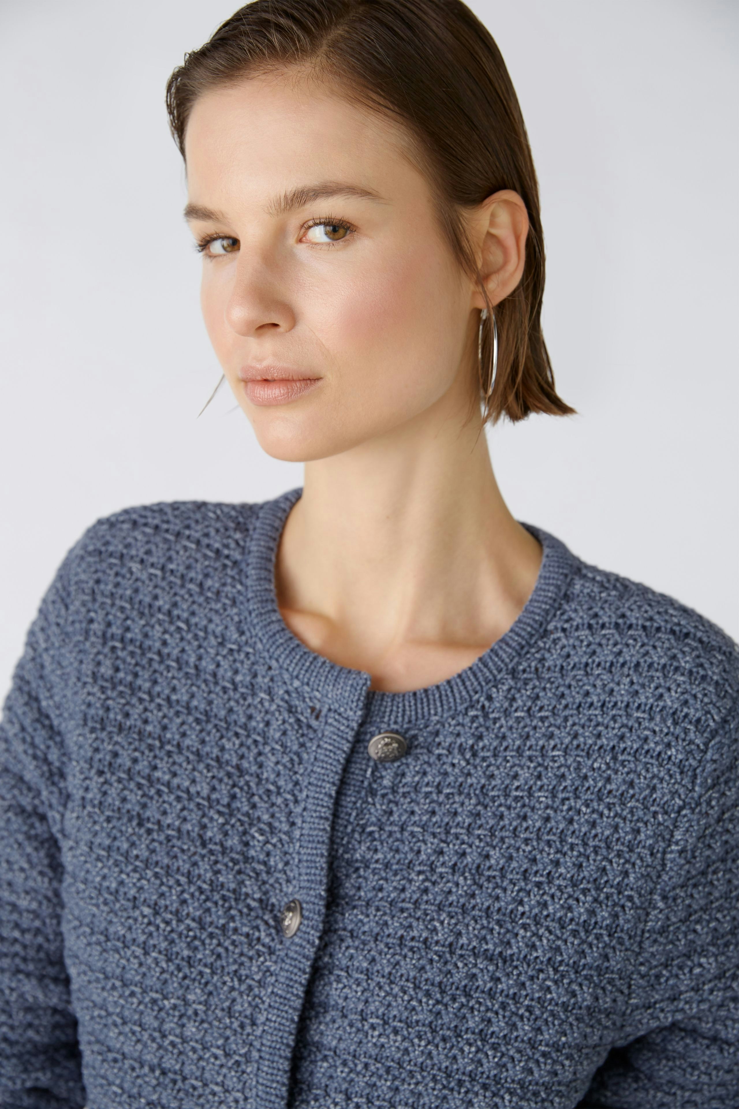 Bild 4 von Strickjacke - vintage indigo in vintage indigo | Oui