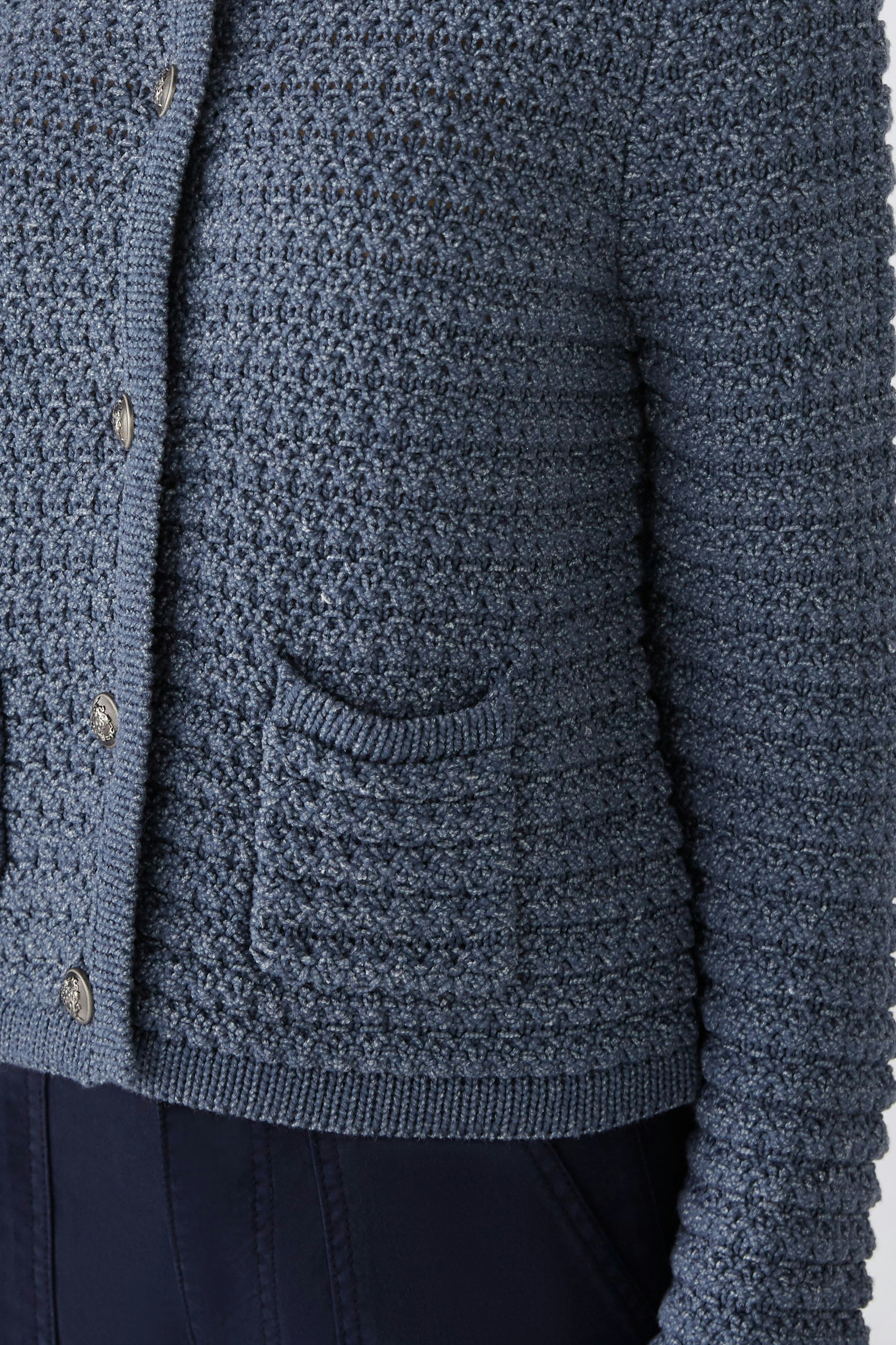 Bild 5 von Strickjacke - vintage indigo in vintage indigo | Oui