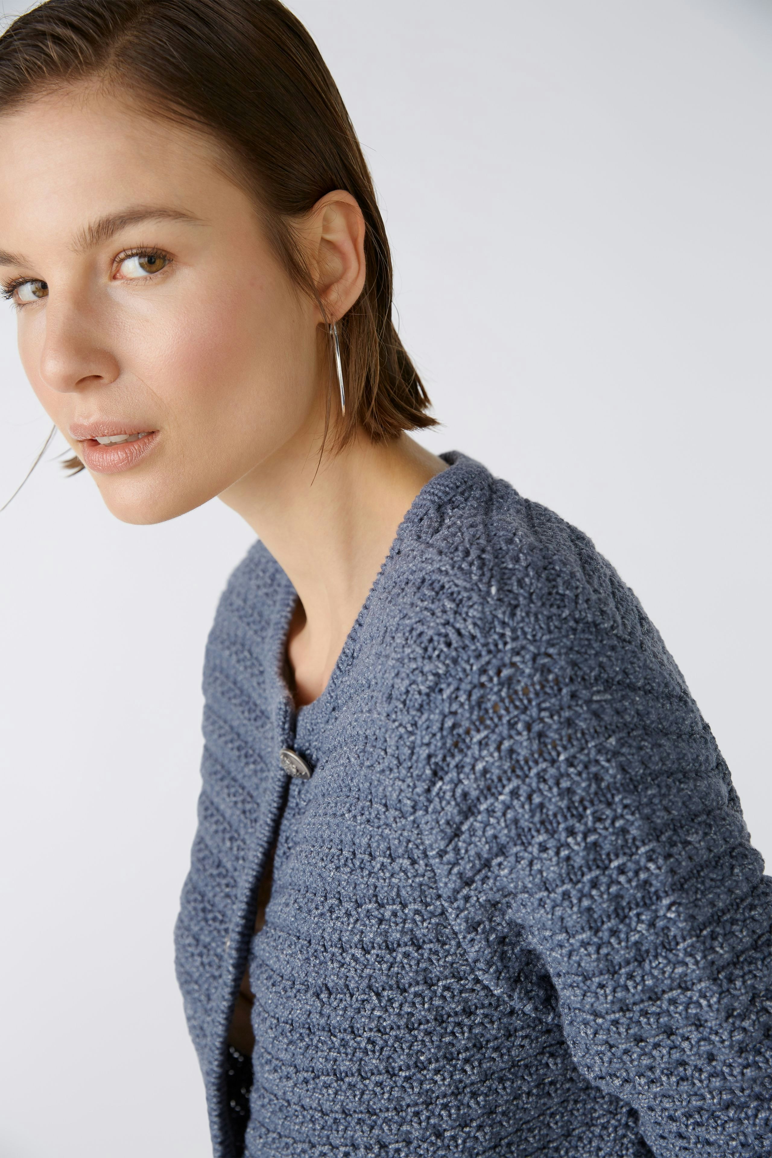 Bild 6 von Strickjacke - vintage indigo in vintage indigo | Oui