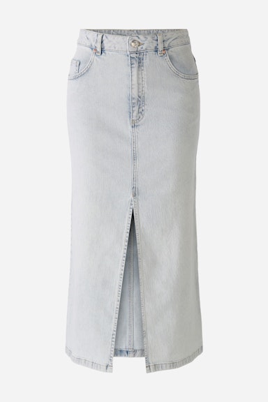 Bild 8 von Denim skirt THE MAXI - blue denim in blue denim | Oui