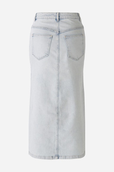 Bild 9 von Denim skirt THE MAXI - blue denim in blue denim | Oui