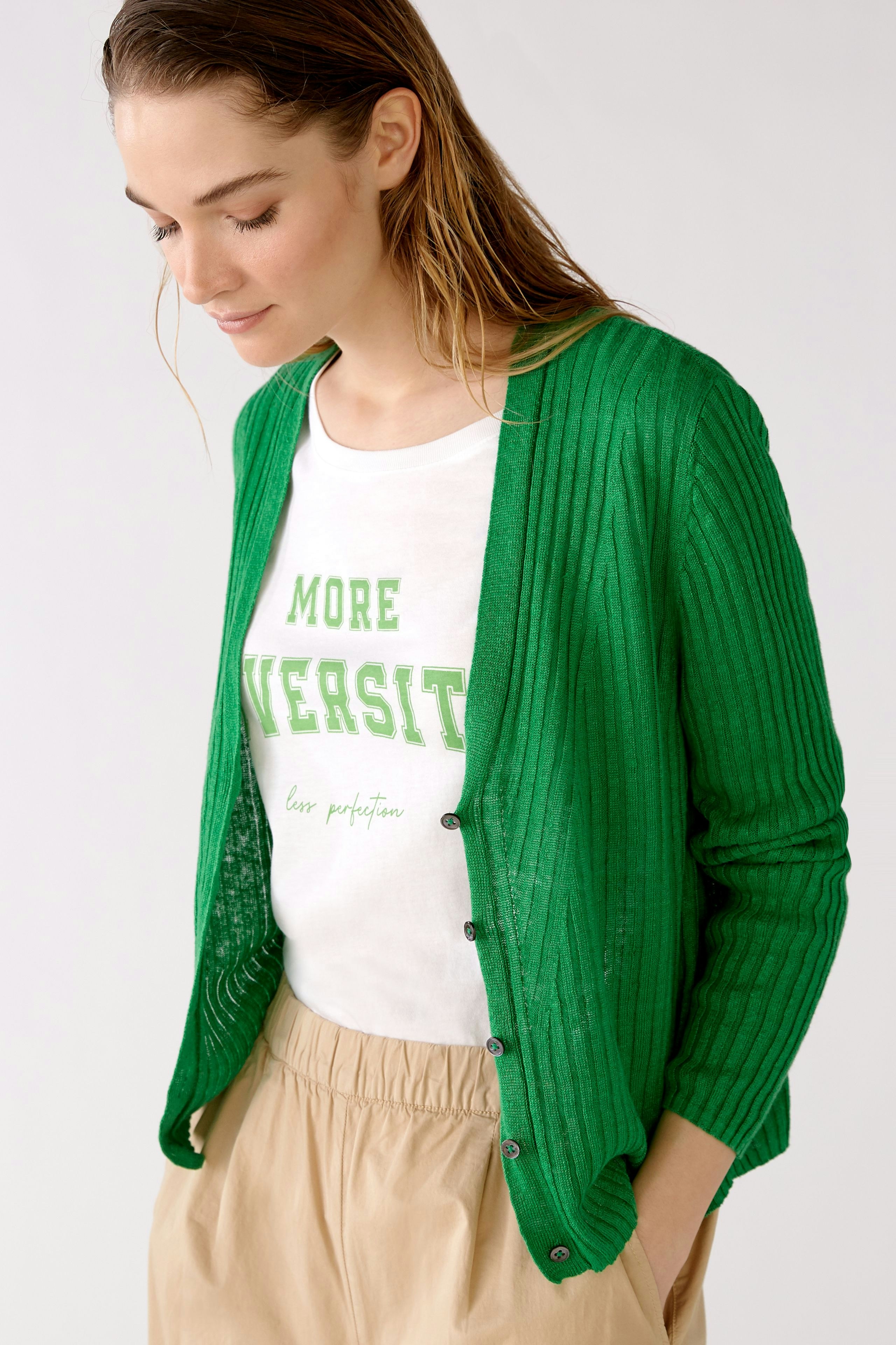 Bild 6 von Strickjacke - fern green in fern green | Oui