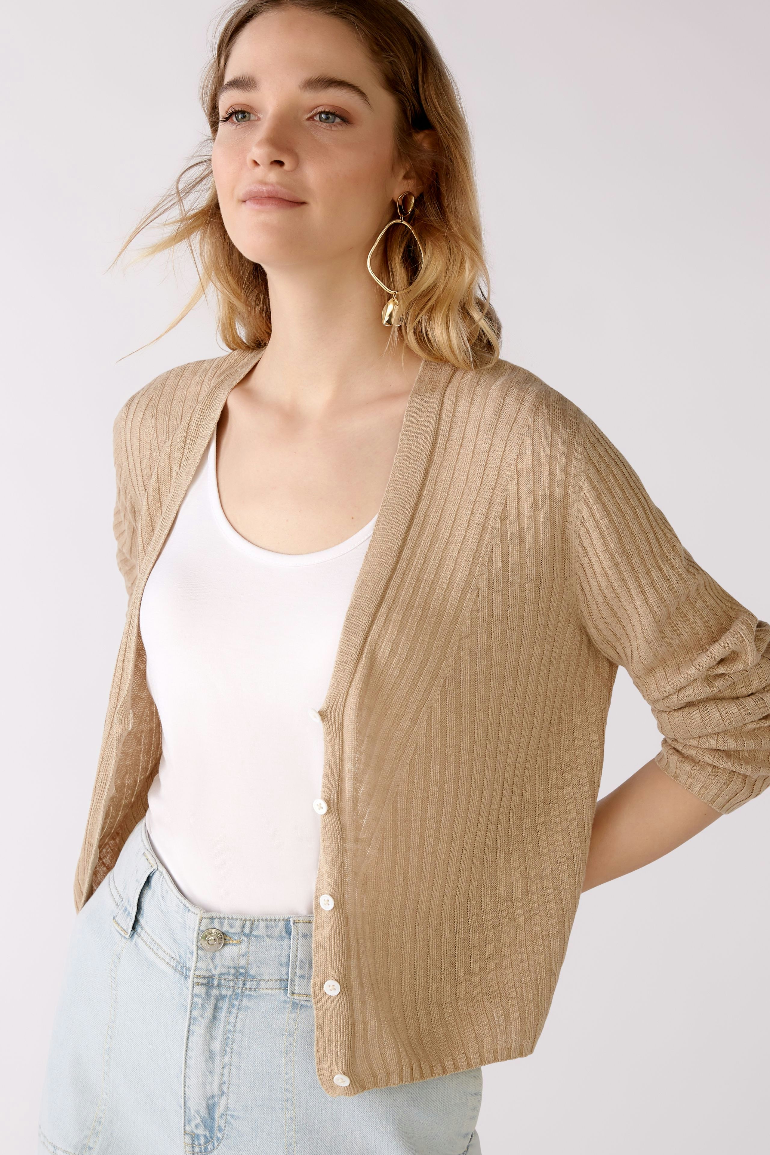 Bild 5 von Strickjacke - light stone in light stone | Oui