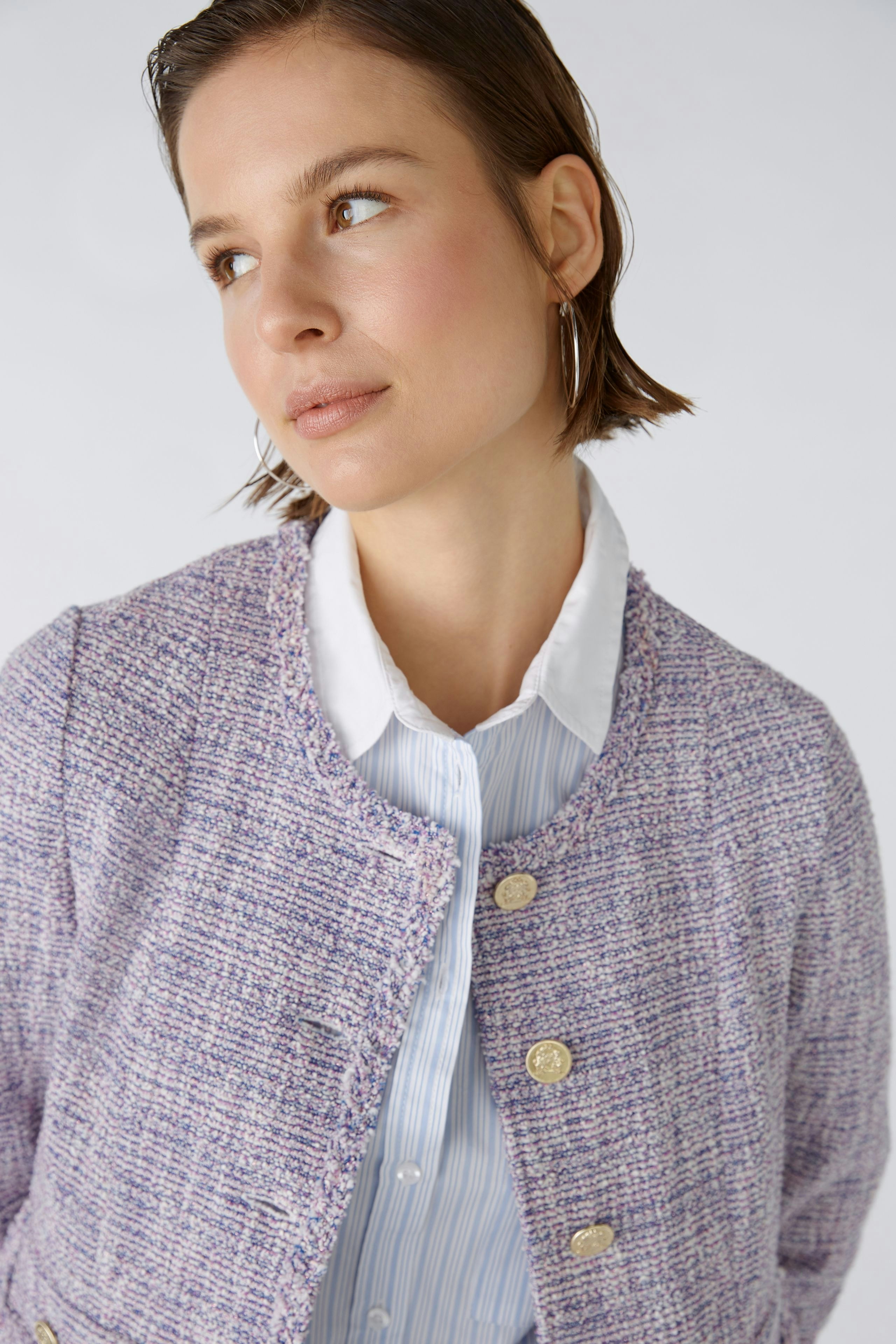 Bild 6 von Jacket - dark blue violett in dark blue violett | Oui