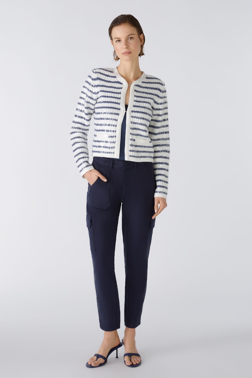 Bild 2 von Cardigan - white blue in white blue | Oui