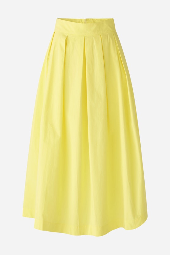 Midi skirt - yellow