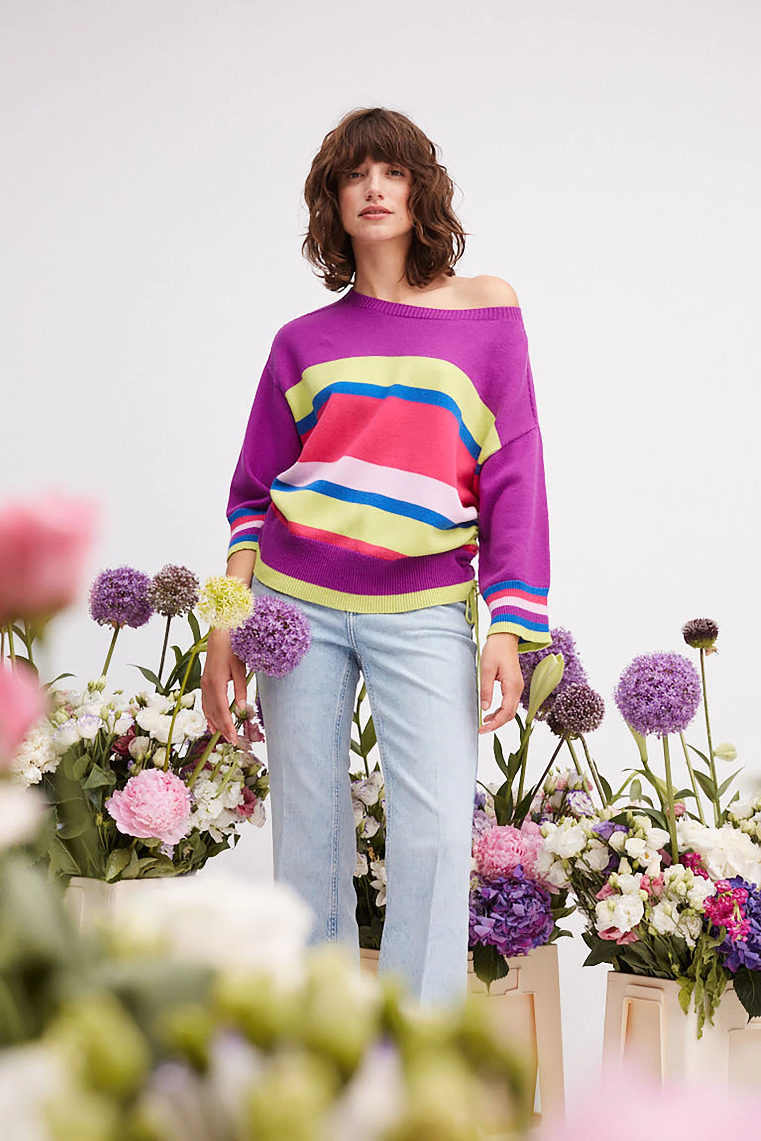 Bild 6 von Pullover - lilac green in lilac green | Oui