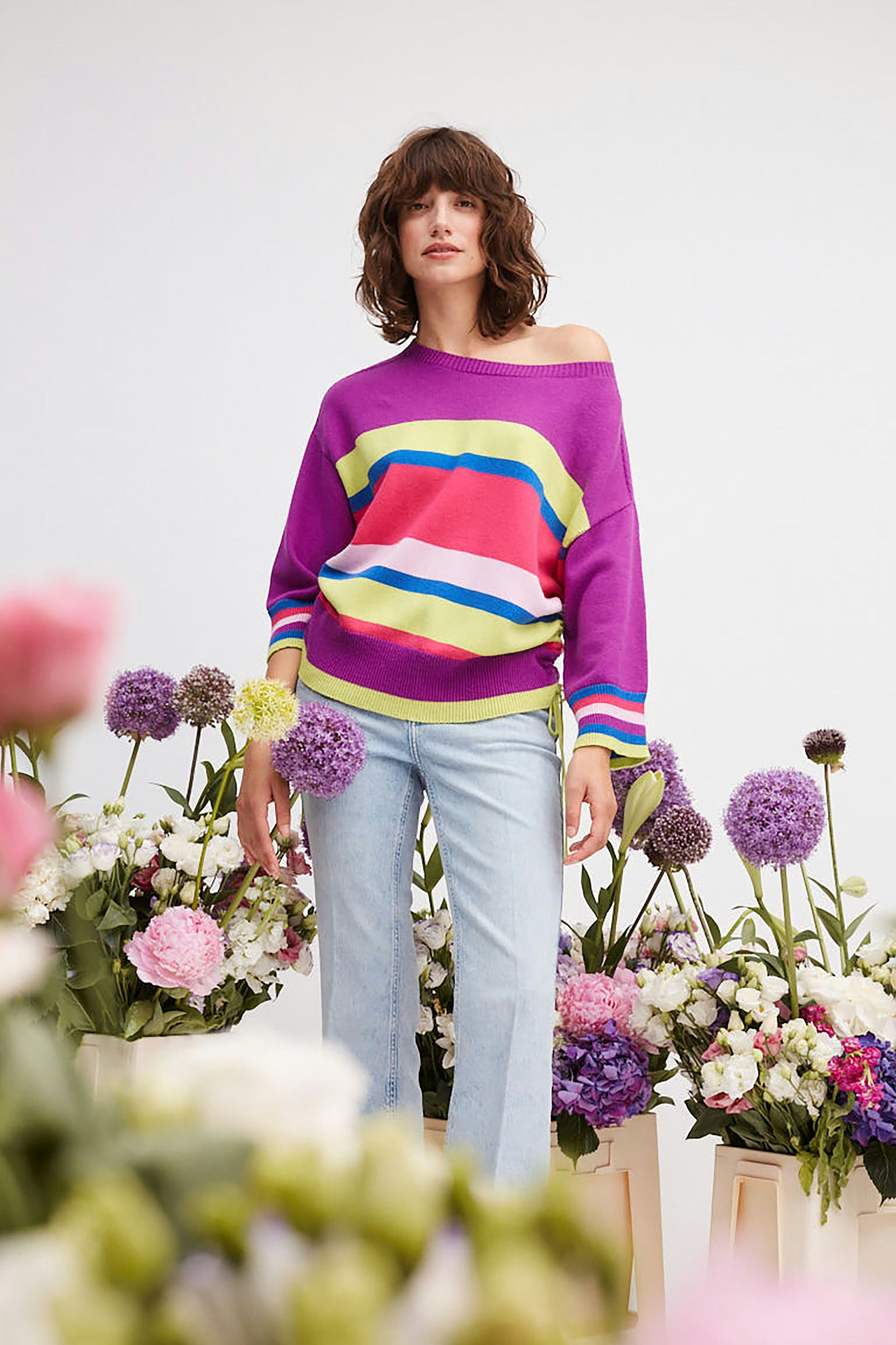 Bild 6 von Pullover - lilac green in lilac green | Oui