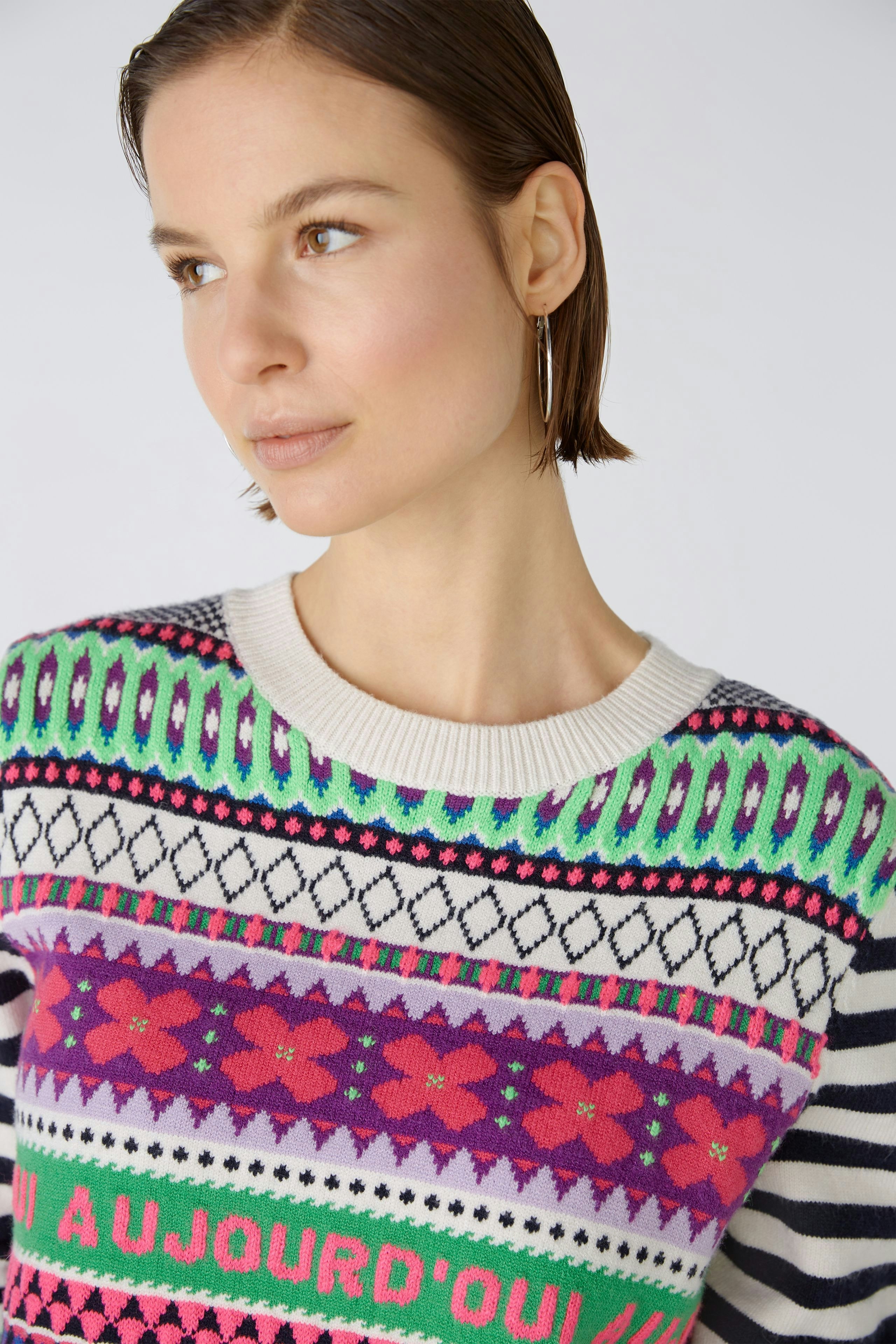 Bild 4 von Pullover - lilac green in lilac green | Oui