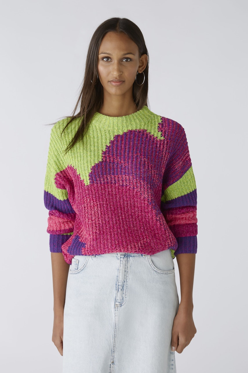 Bild 2 von Pullover - green lilac in green lilac | Oui