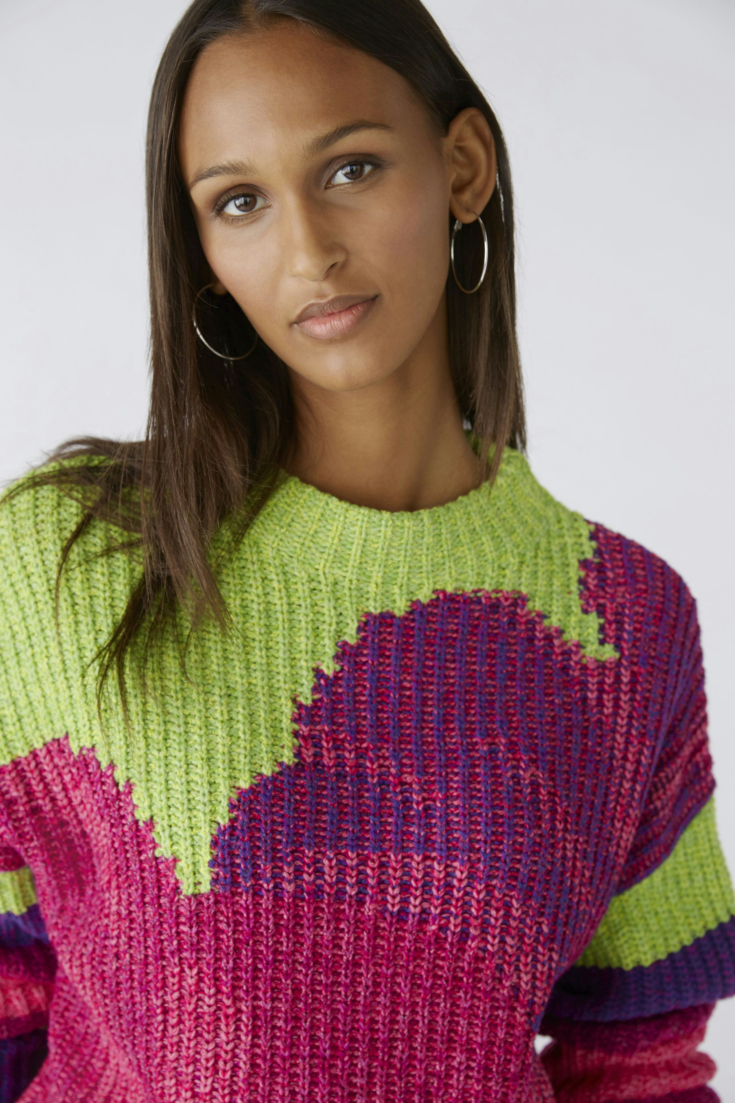 Bild 4 von Pullover - green lilac in green lilac | Oui