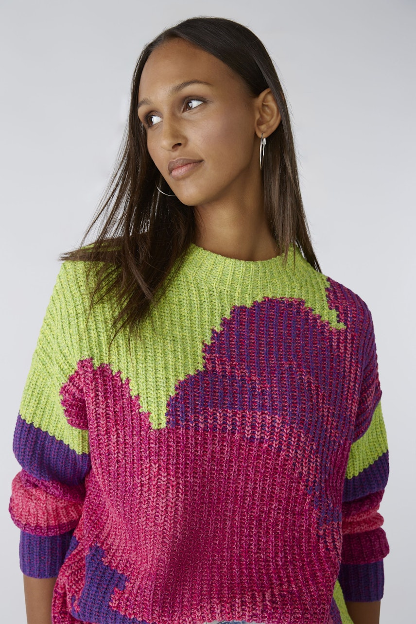 Bild 5 von Pullover - green lilac in green lilac | Oui