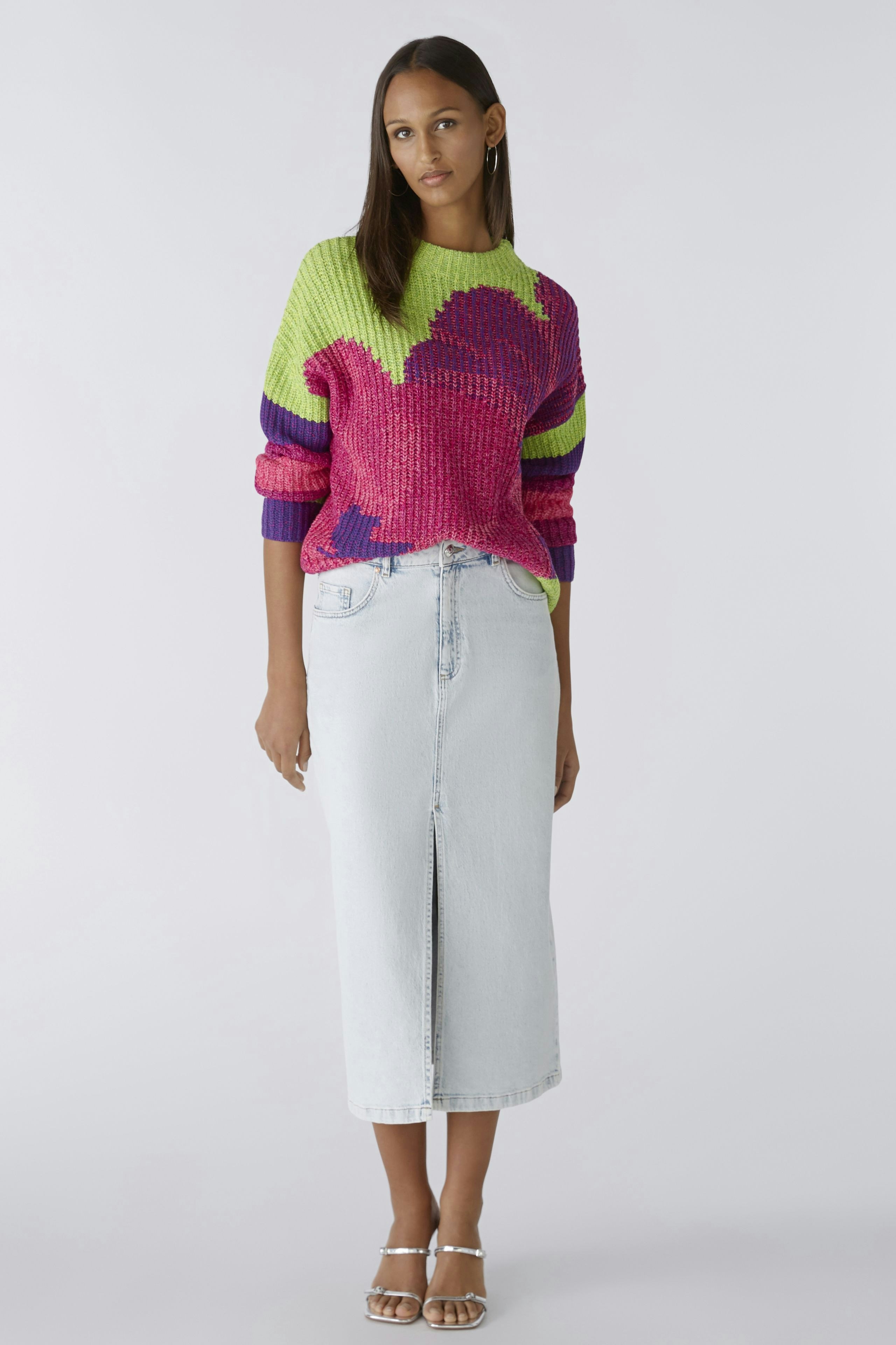 Bild 1 von Pullover - green lilac in green lilac | Oui