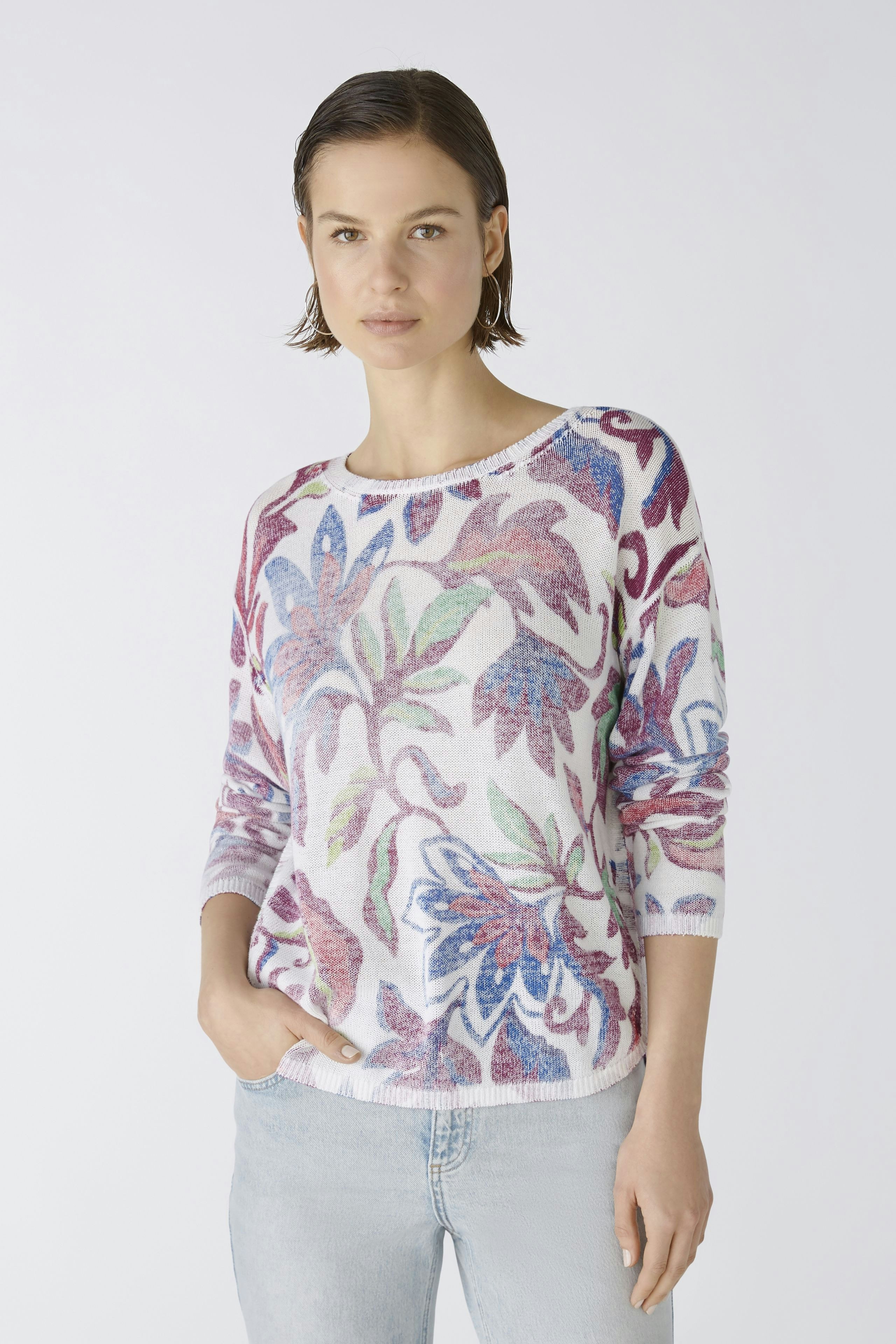 Bild 2 von Pullover - lilac white in lilac white | Oui