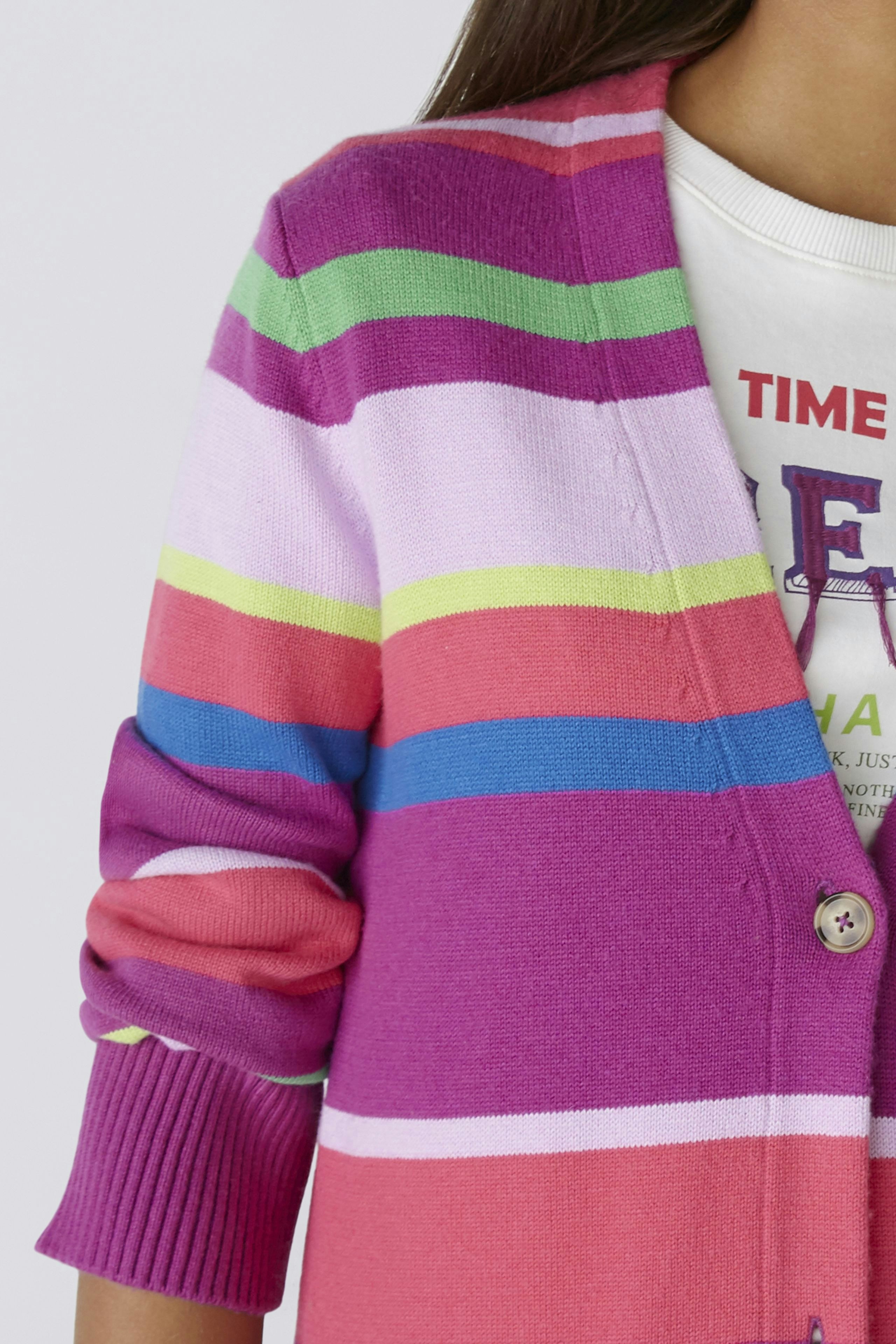 Bild 5 von Knitted coat - lilac green in lilac green | Oui