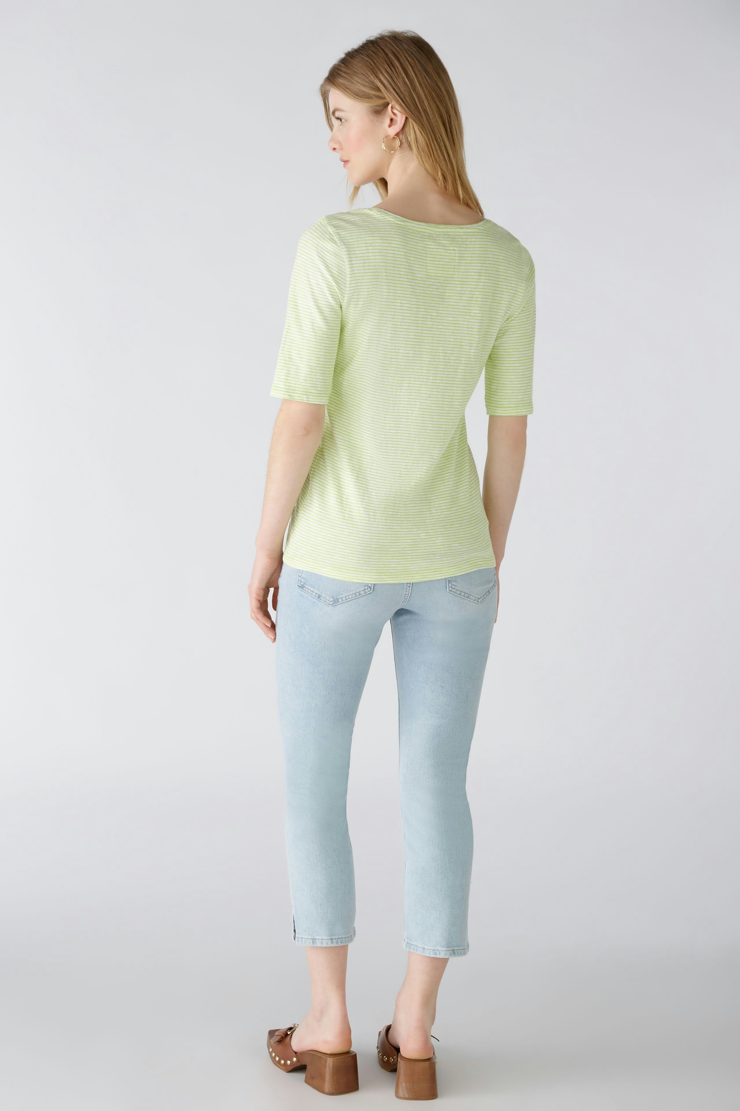 Bild 4 von T-Shirt - white green in white green | Oui