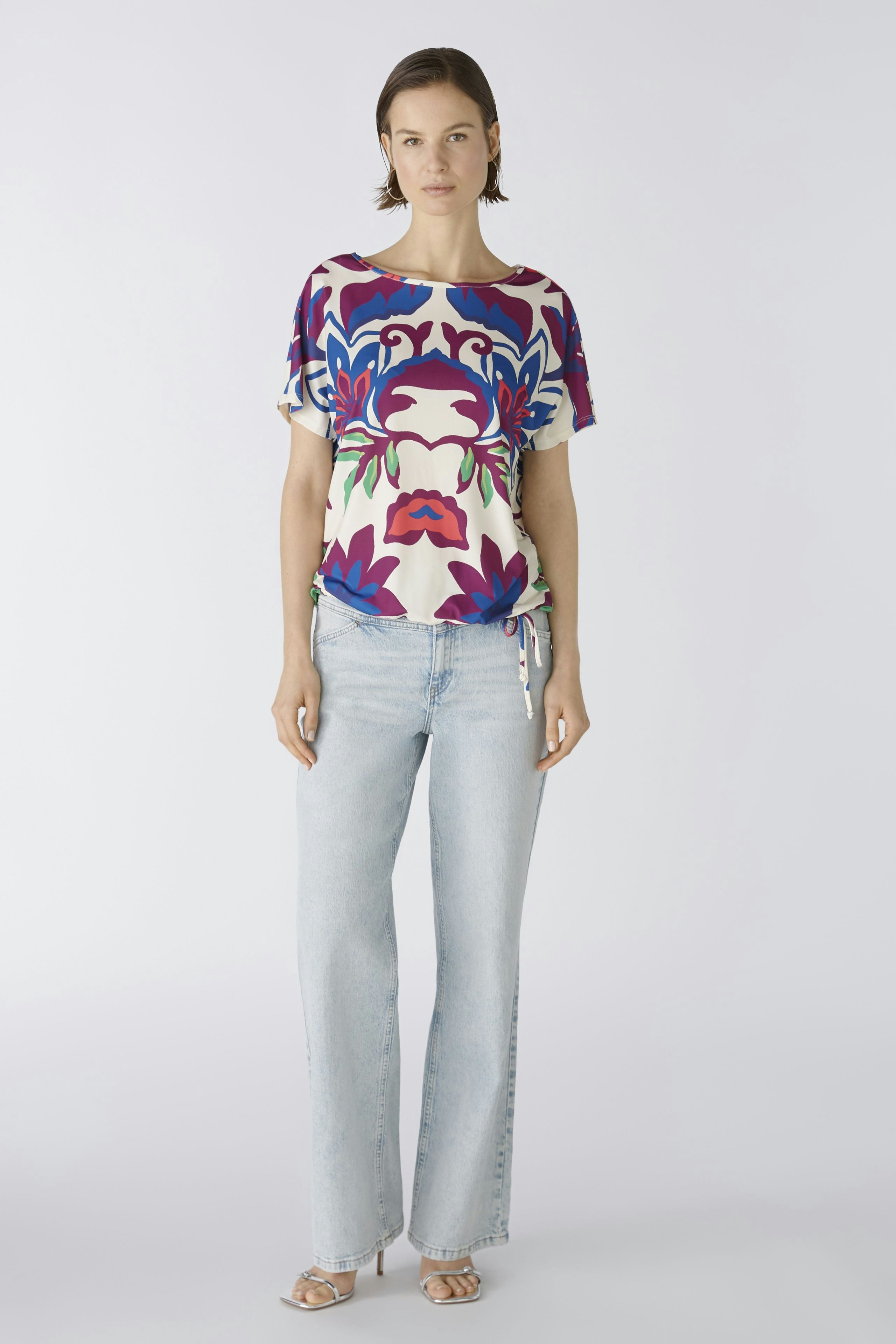 Bild 2 von Blouse - white violett in white violett | Oui