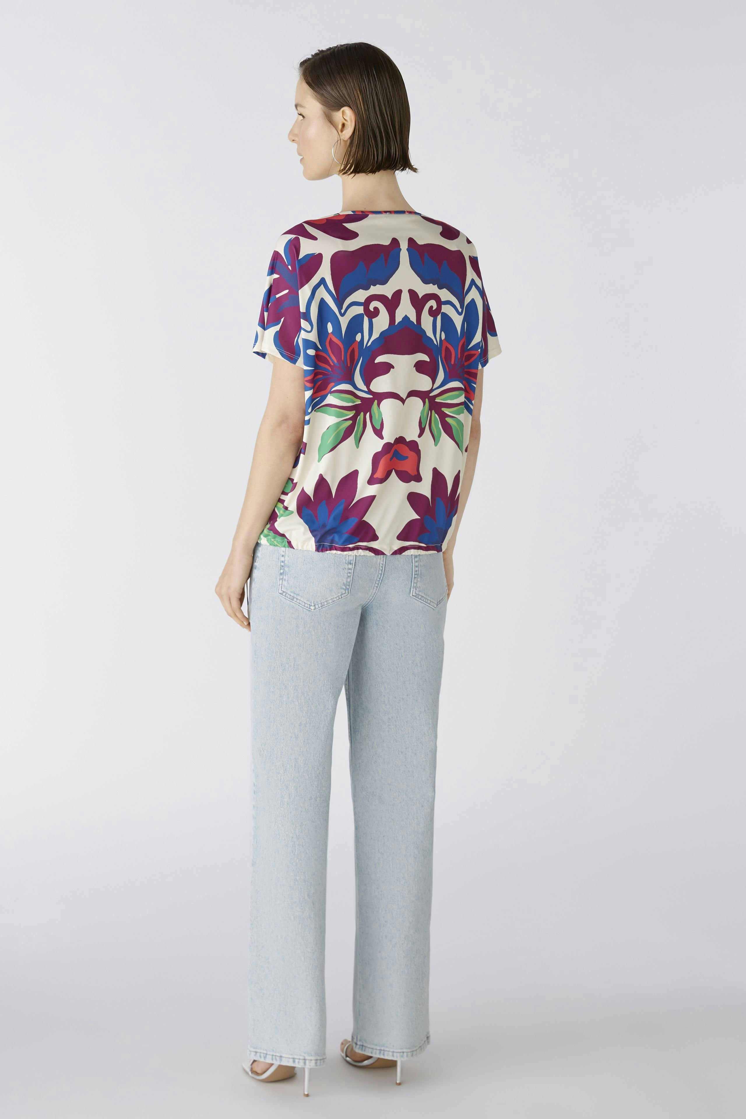 Bild 3 von Blouse - white violett in white violett | Oui