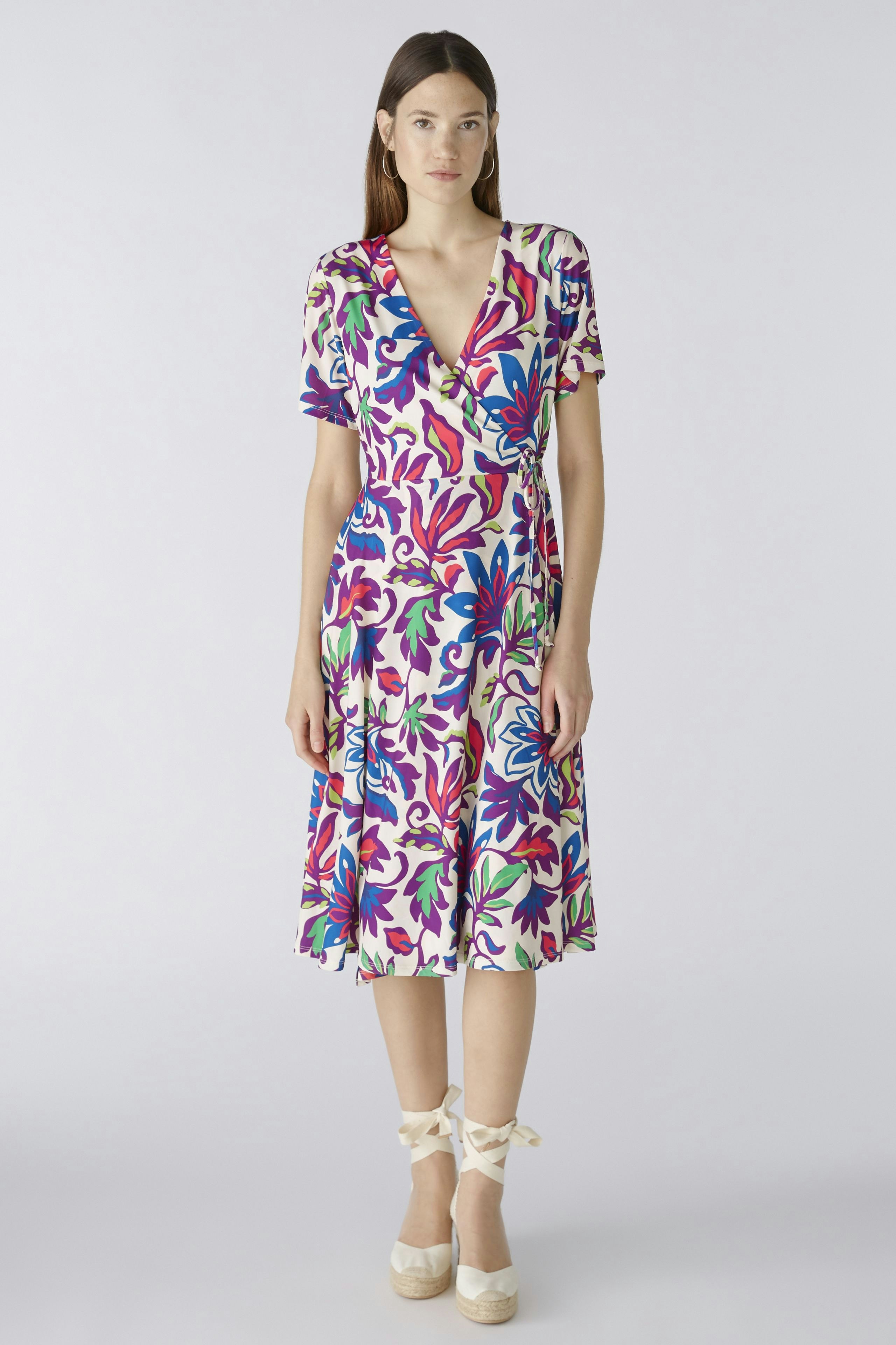 Bild 1 von Dress - white violett in white violett | Oui