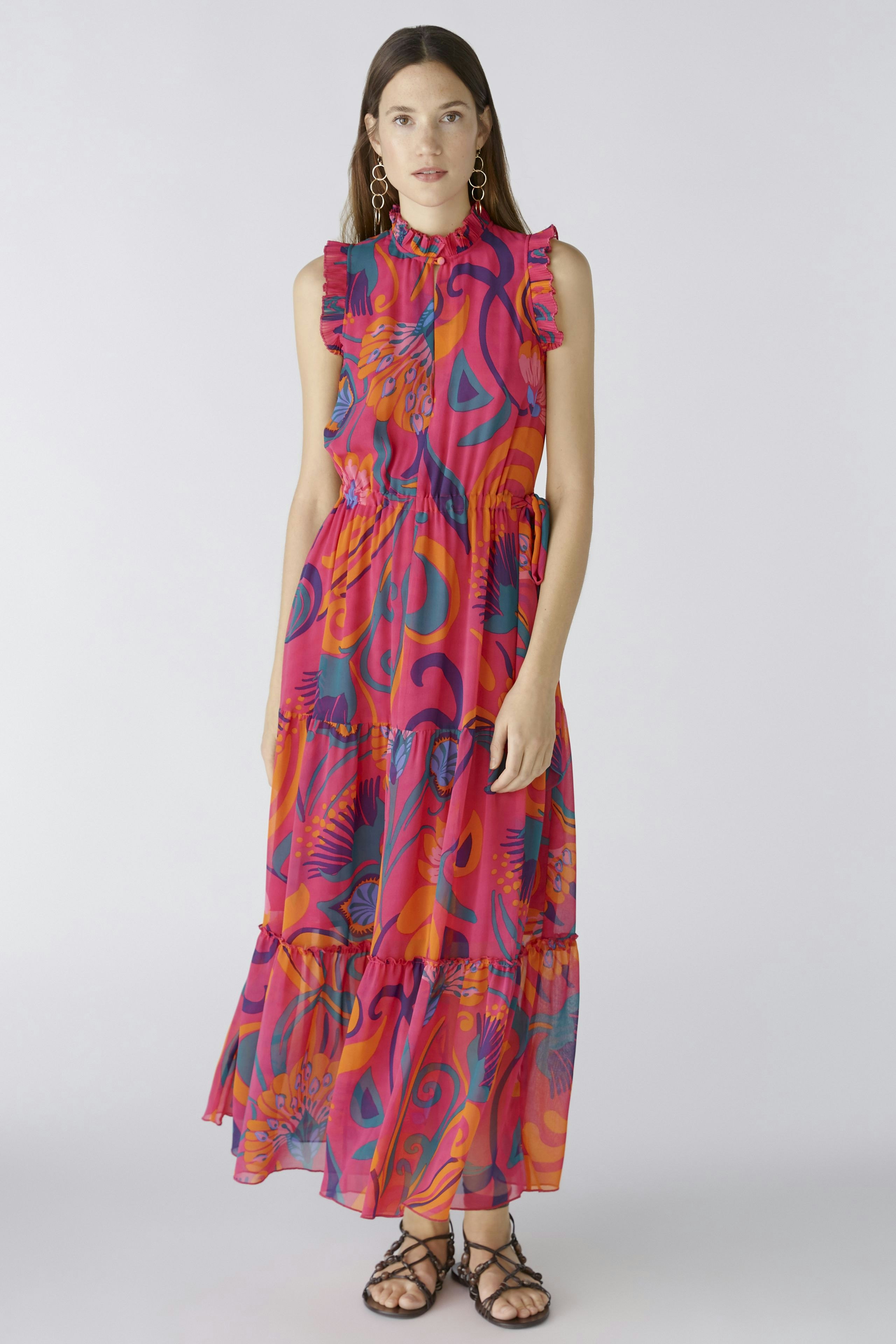 Bild 2 von Maxi dress - pink orange in pink orange | Oui
