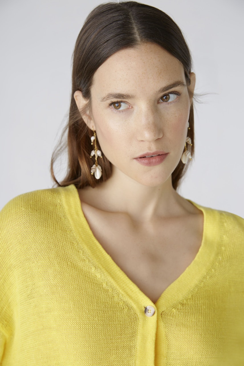 Bild 4 von Cardigan - yellow in yellow | Oui