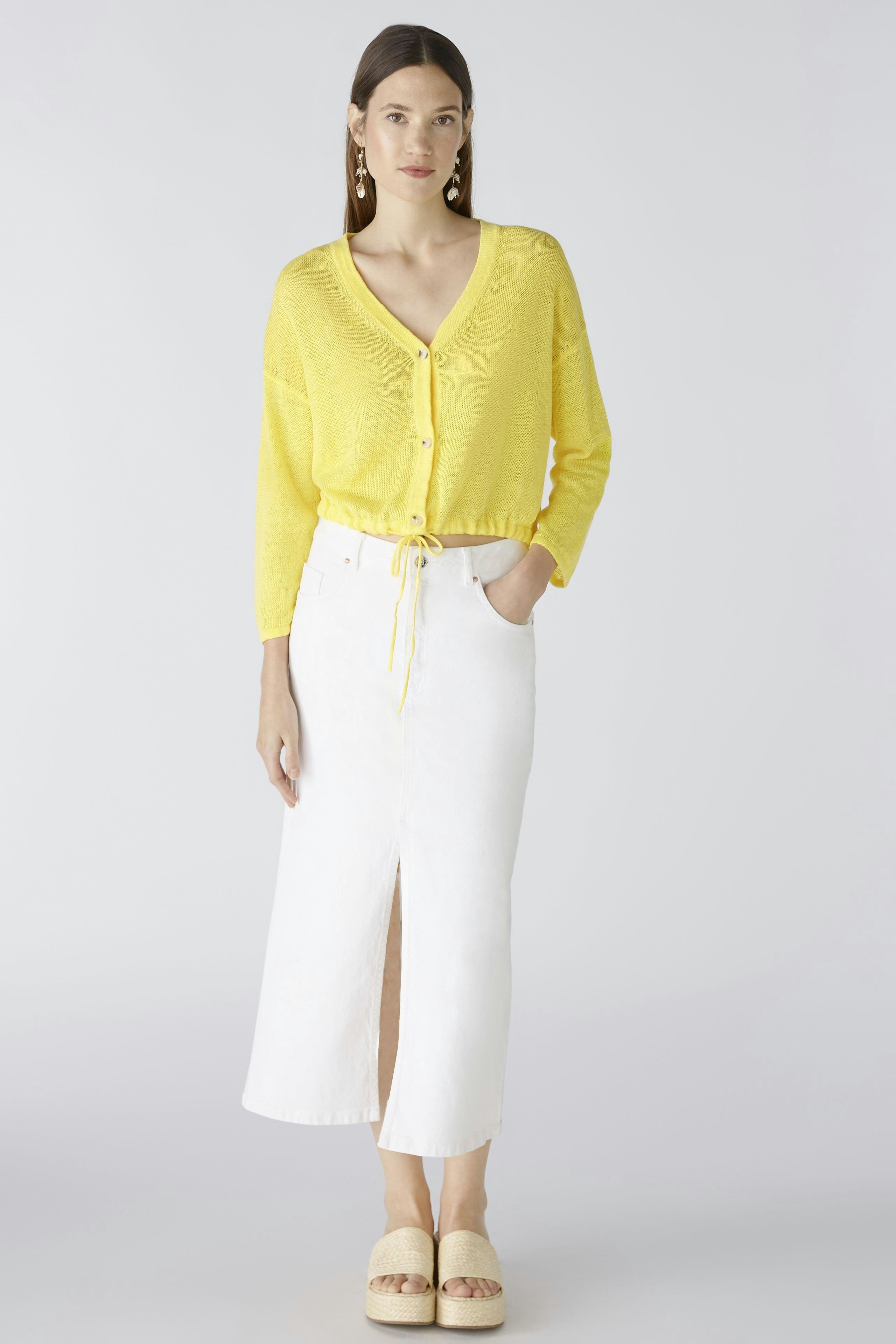 Bild 1 von Strickjacke - yellow in yellow | Oui