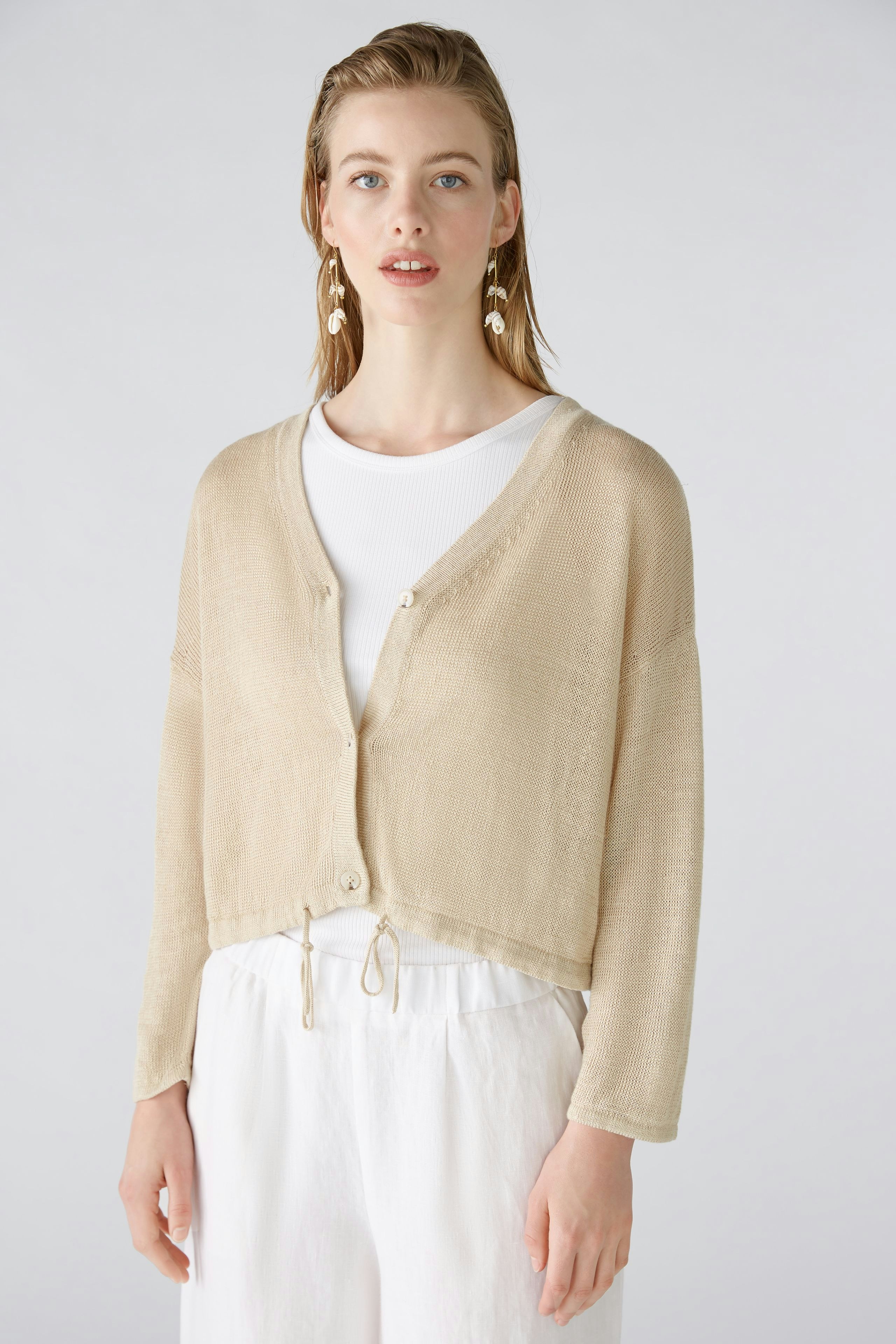 Bild 2 von Cardigan - light stone in light stone | Oui