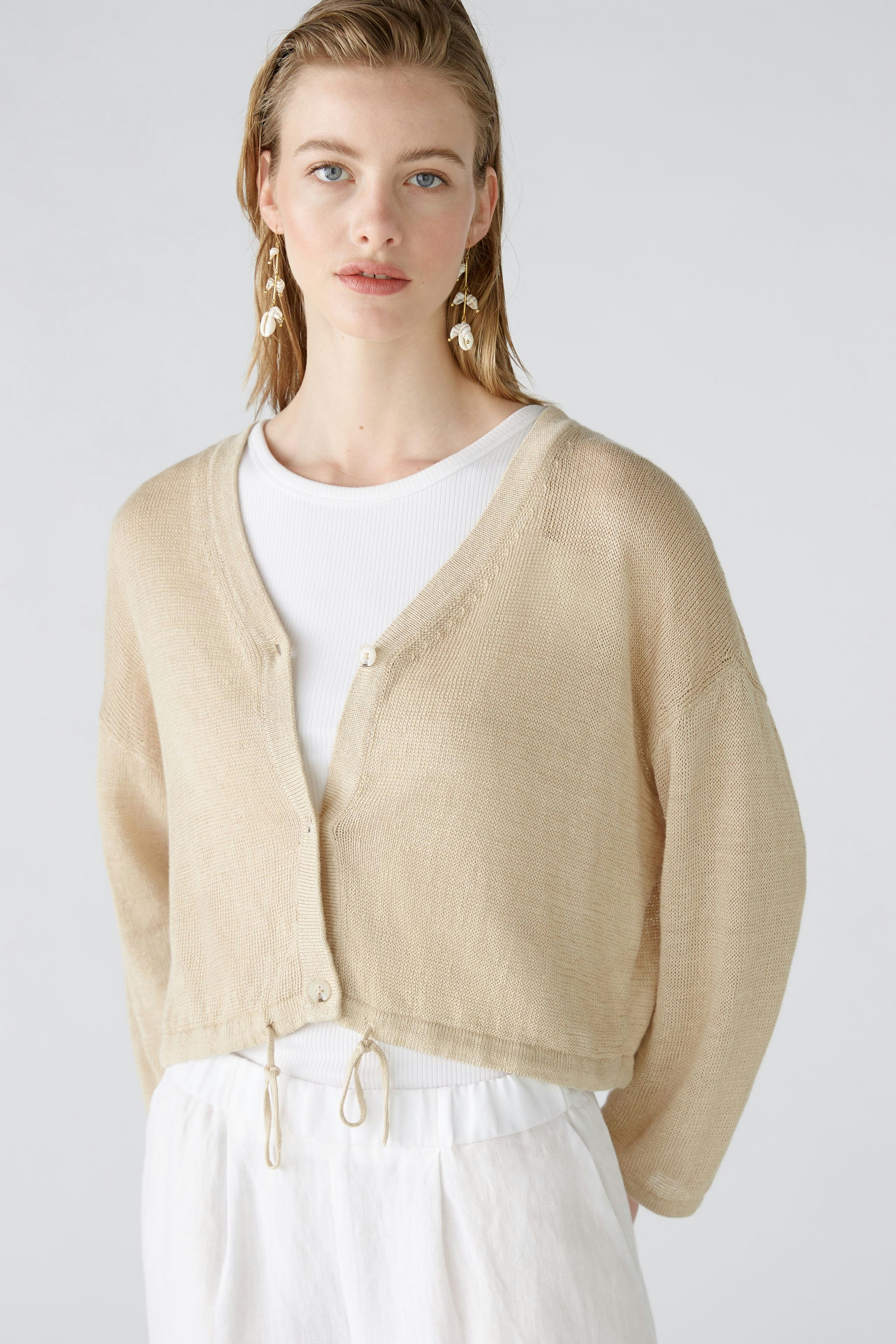 Bild 4 von Cardigan - light stone in light stone | Oui