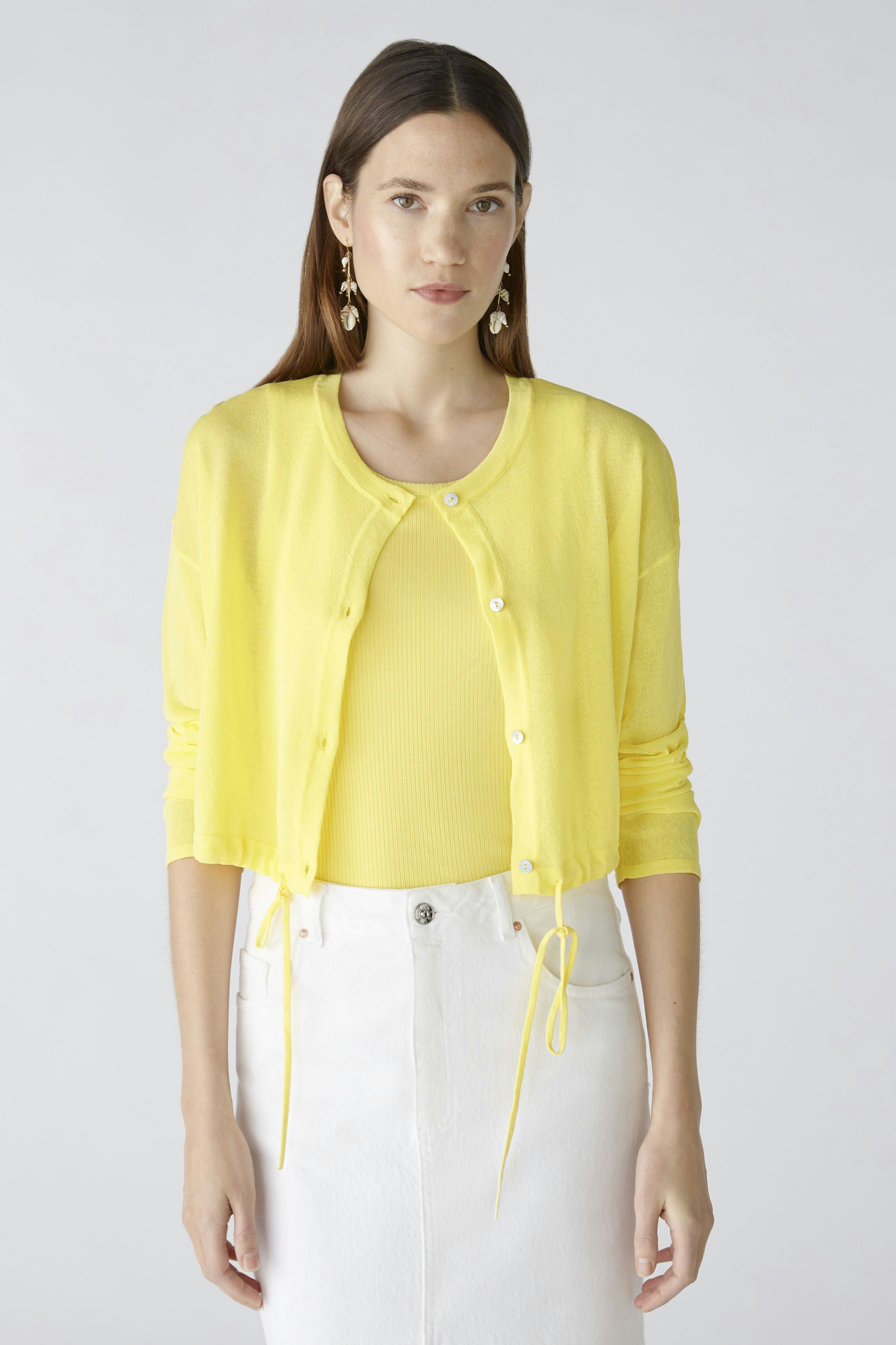 Bild 2 von Strickjacke - yellow in yellow | Oui