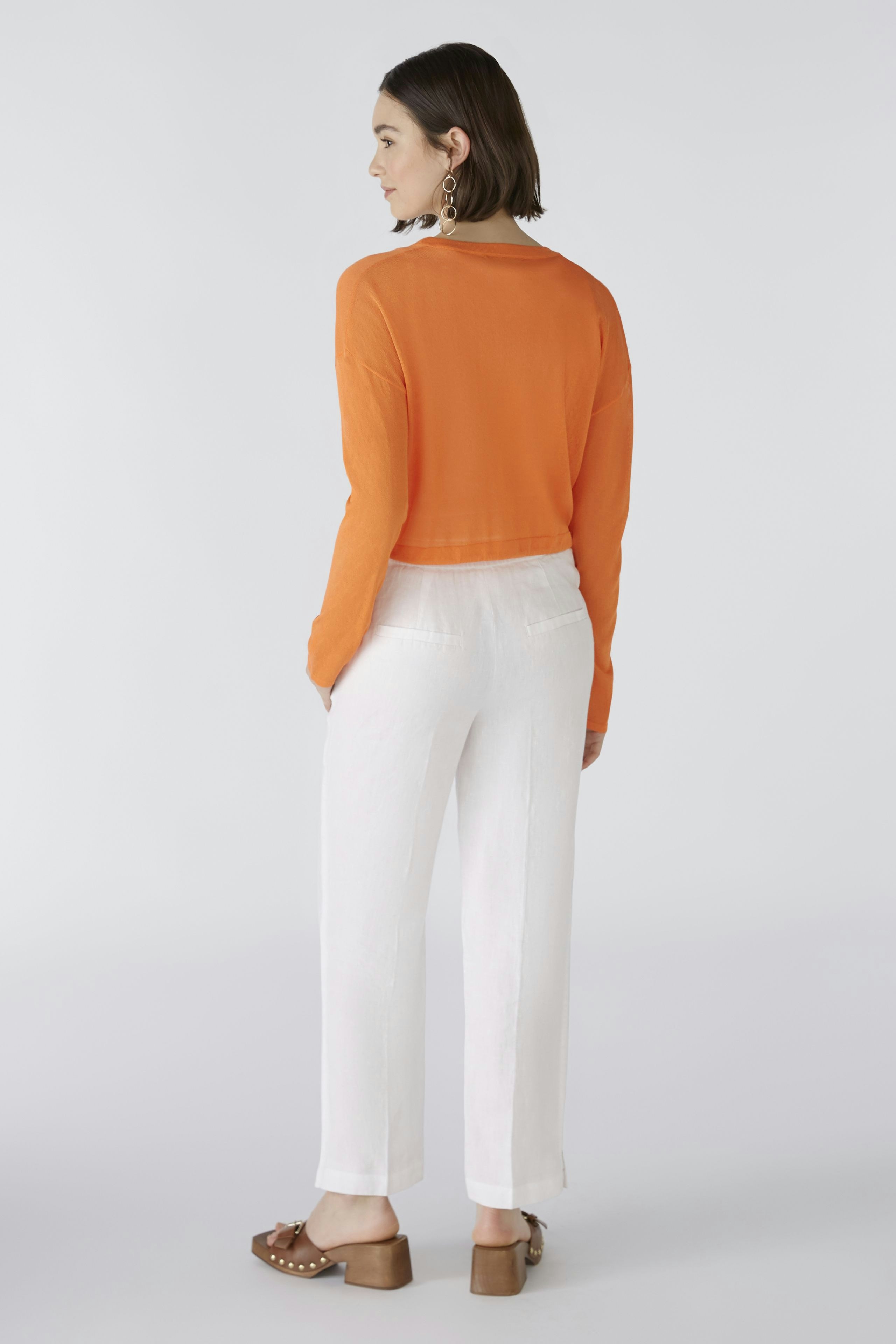 Bild 3 von Strickjacke - vermillion orange in vermillion orange | Oui