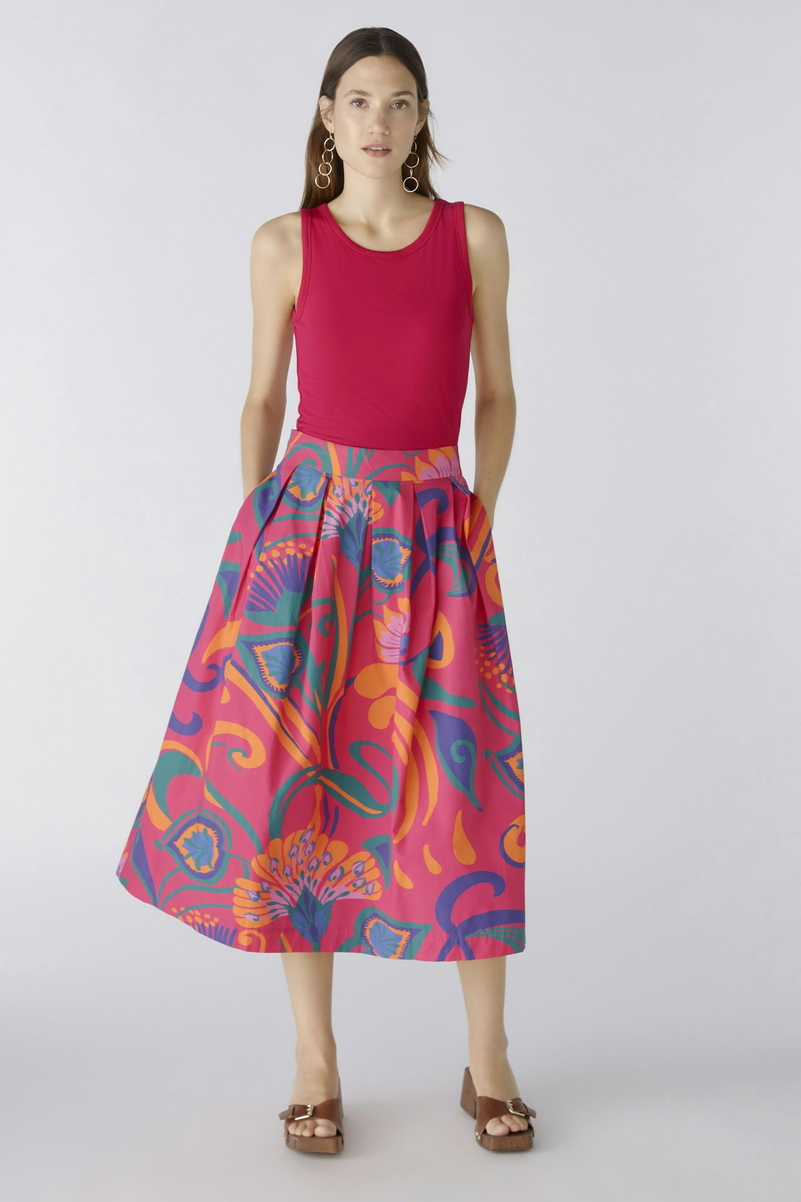 スカート FEDERICA TOSI Woman Skirt Red 40703406 11 SKORT FUCHSIA - Tallinn Dolls