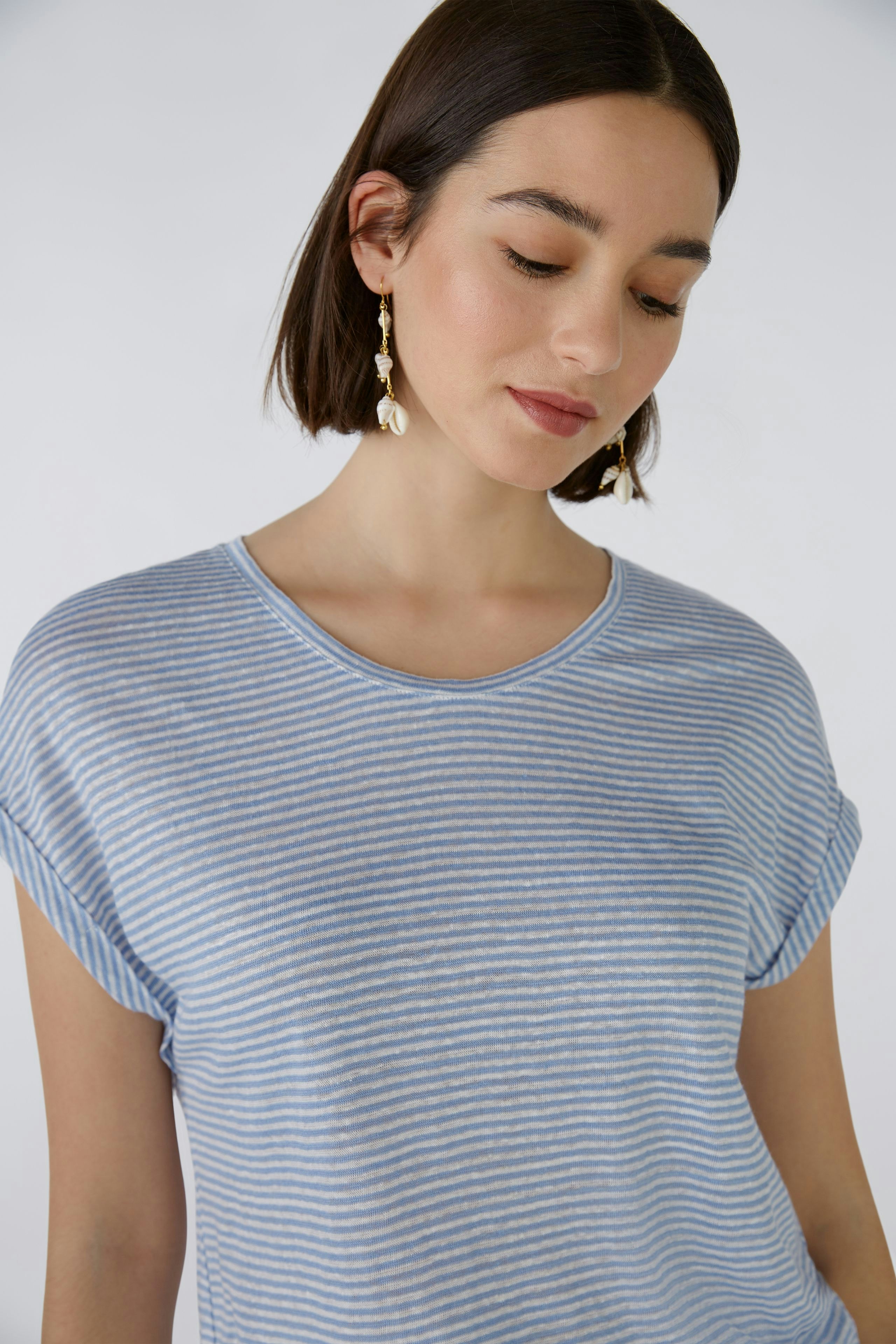 Bild 5 von T-shirt - offwhite blue in offwhite blue | Oui