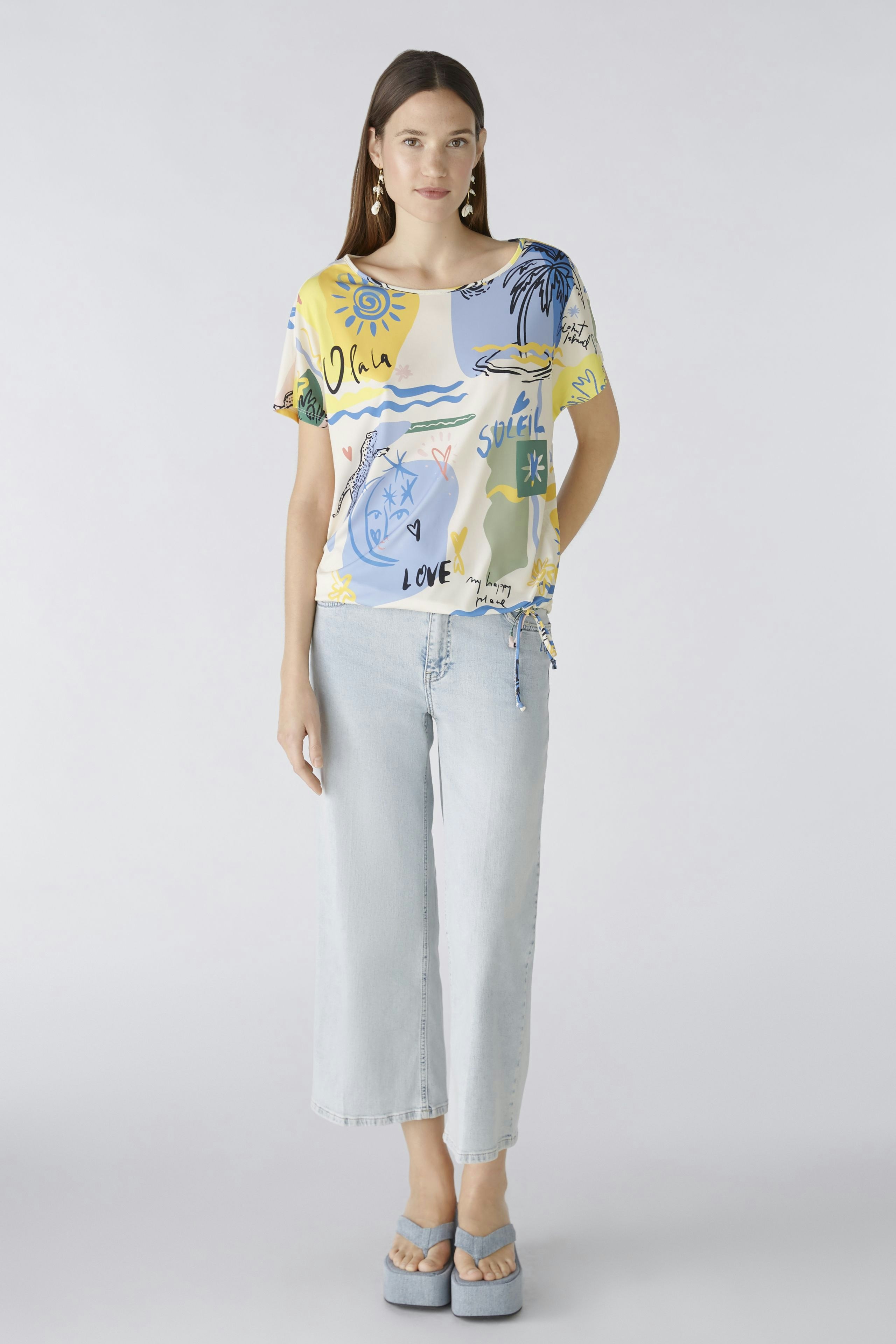 Bild 2 von Blouse - yellow blue in yellow blue | Oui