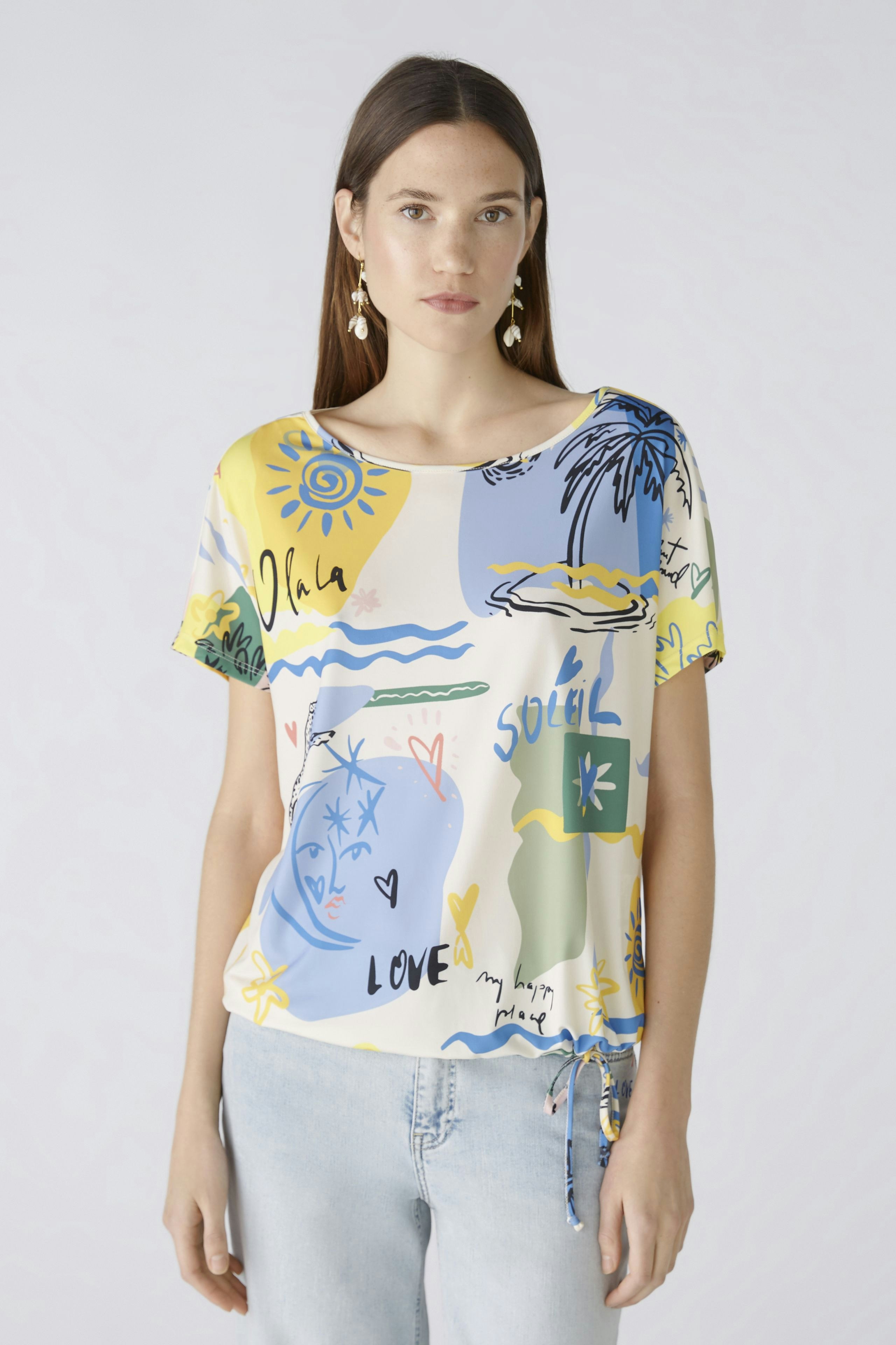 Bild 3 von Blouse - yellow blue in yellow blue | Oui