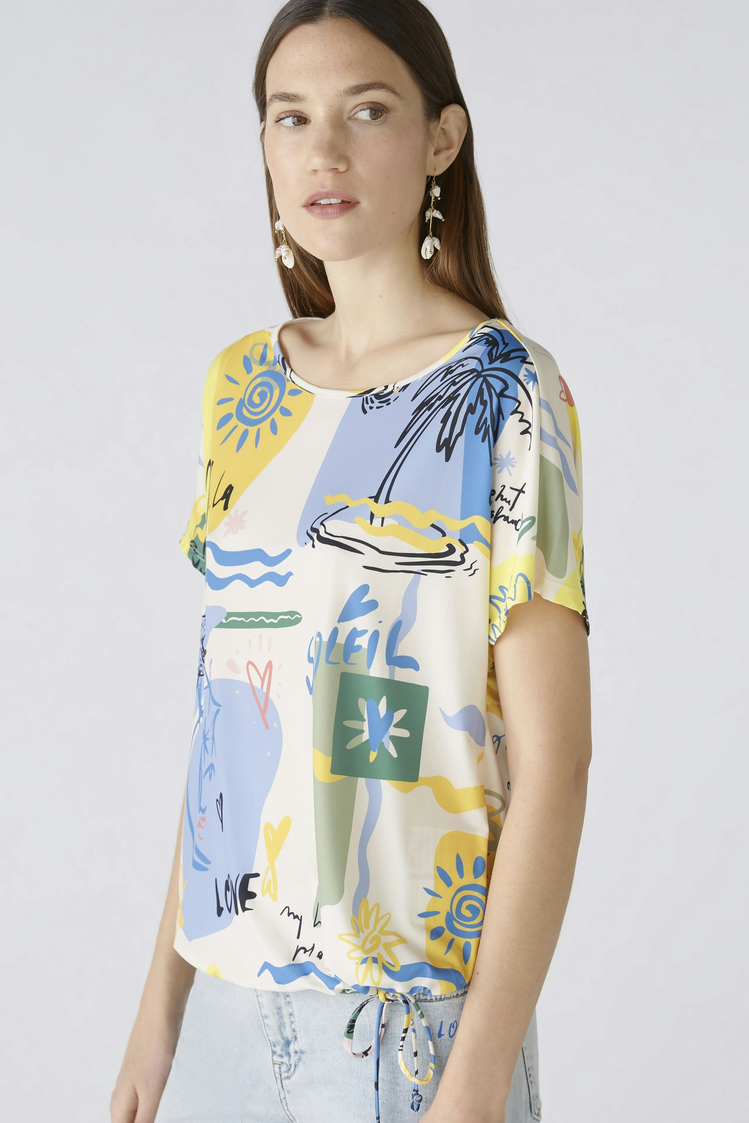 Bild 1 von Blouse - yellow blue in yellow blue | Oui