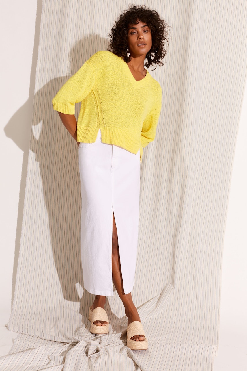 Bild 6 von Pullover - yellow in yellow | Oui