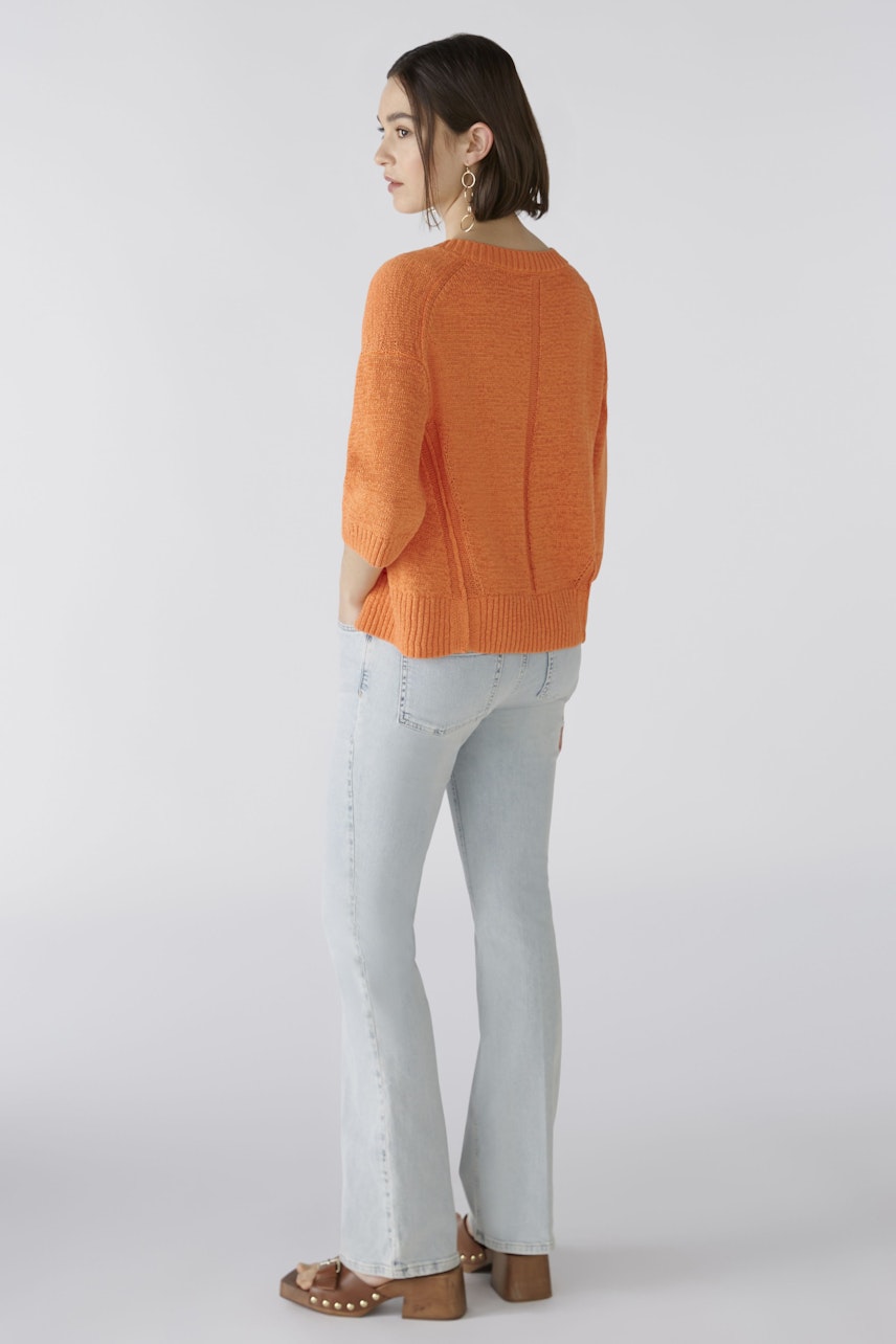 Bild 3 von Pullover - vermillion orange in vermillion orange | Oui