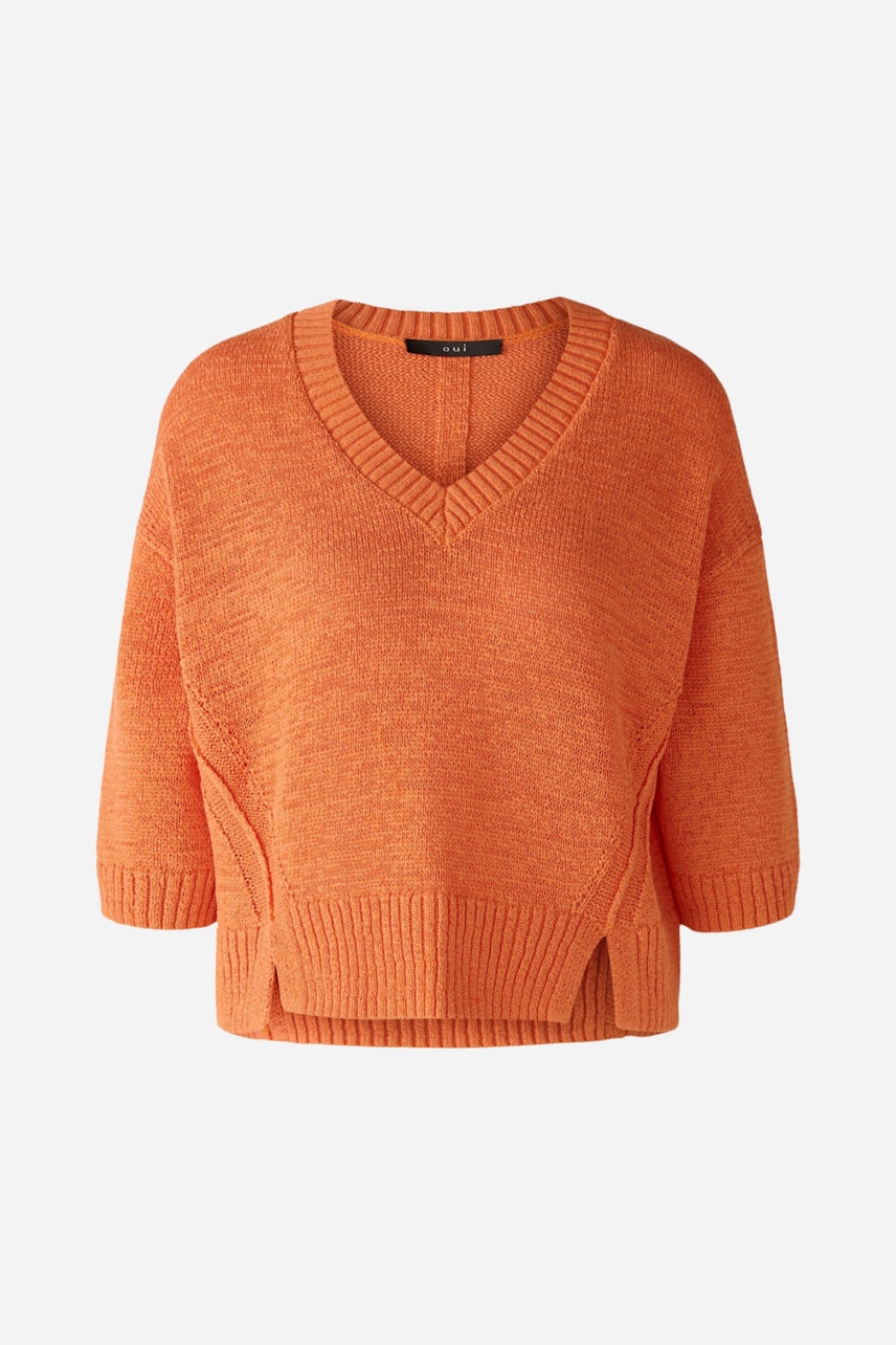 Bild 6 von Pullover - vermillion orange in vermillion orange | Oui