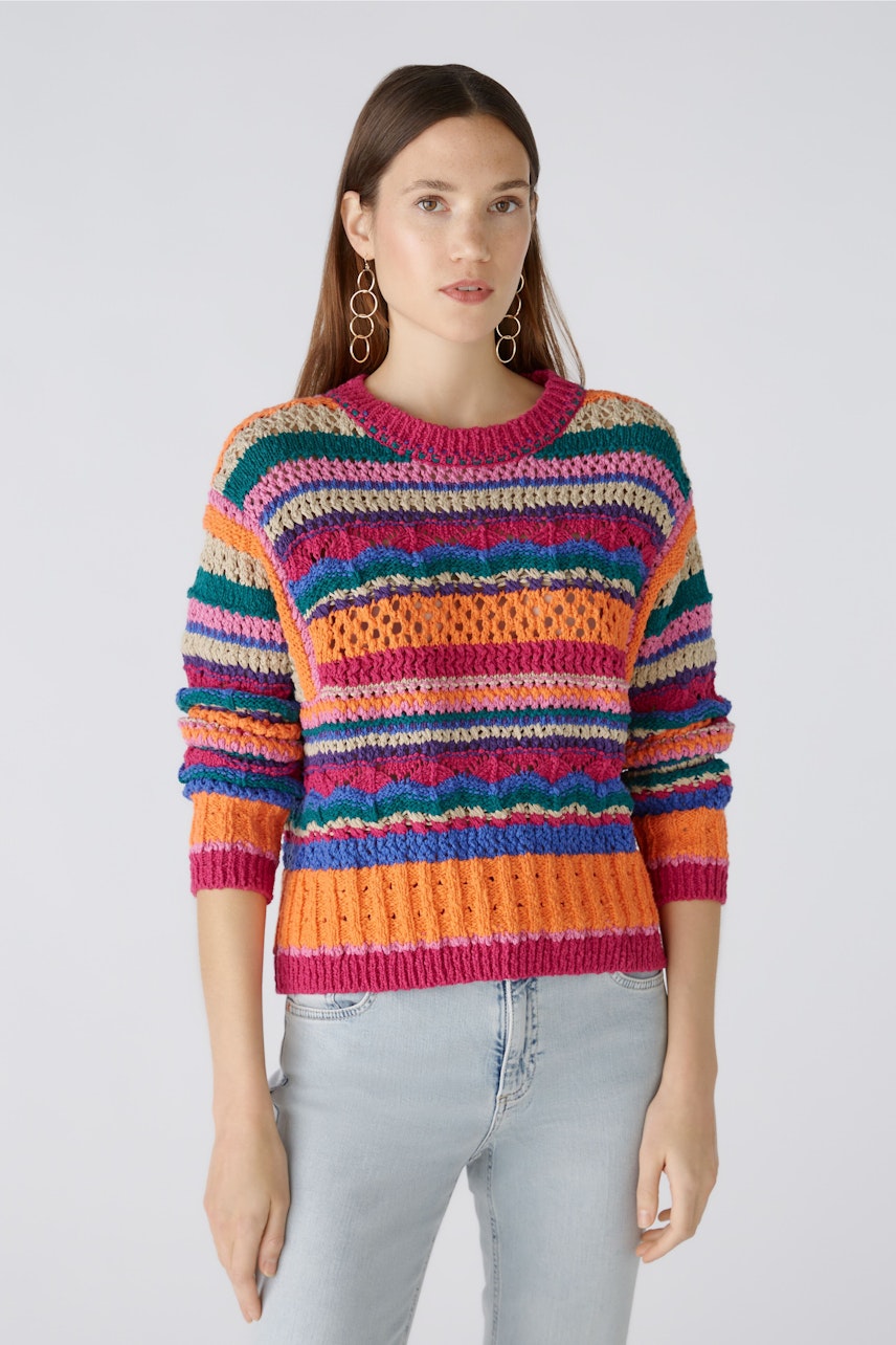 Bild 2 von Pullover - pink orange in pink orange | Oui