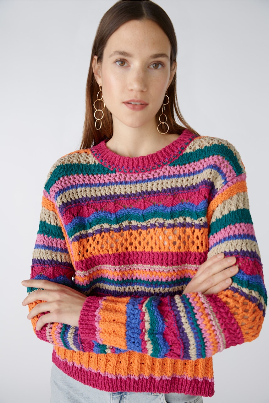 Bild 5 von Pullover - pink orange in pink orange | Oui