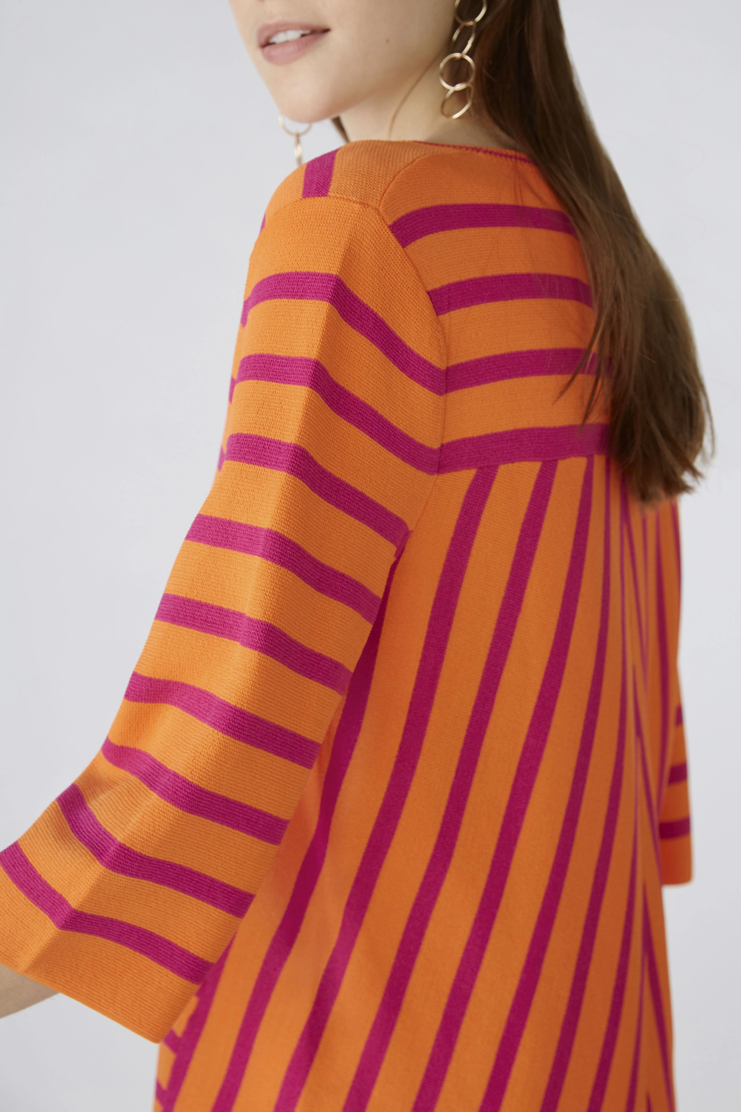Image 5 of pullover - orange red in orange red | Oui
