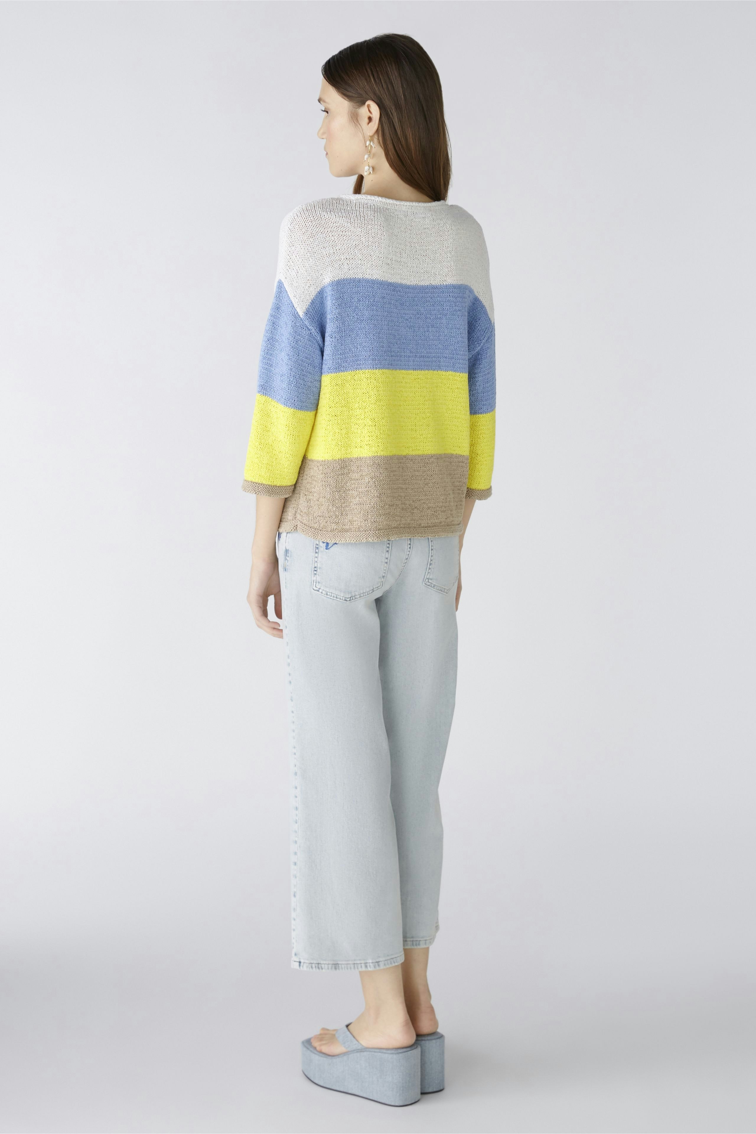 Bild 3 von pullover - light blue yellow in light blue yellow | Oui