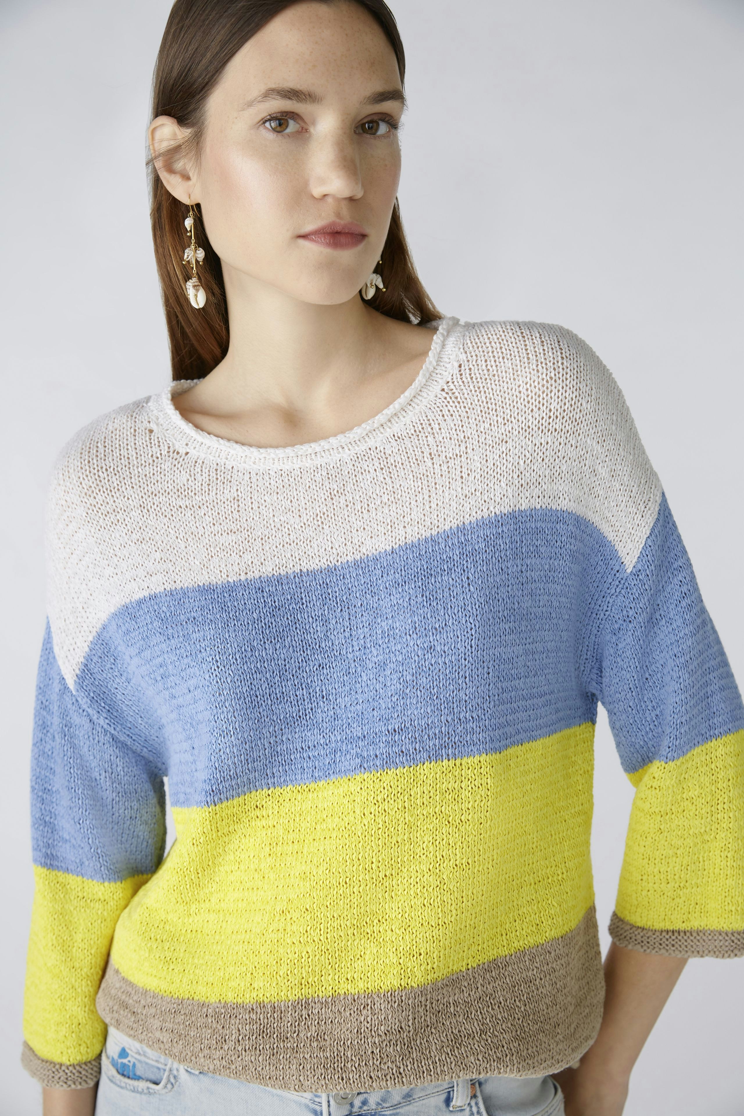Bild 5 von pullover - light blue yellow in light blue yellow | Oui