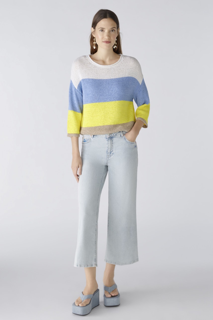 Bild 1 von Pullover - light blue yellow in light blue yellow | Oui