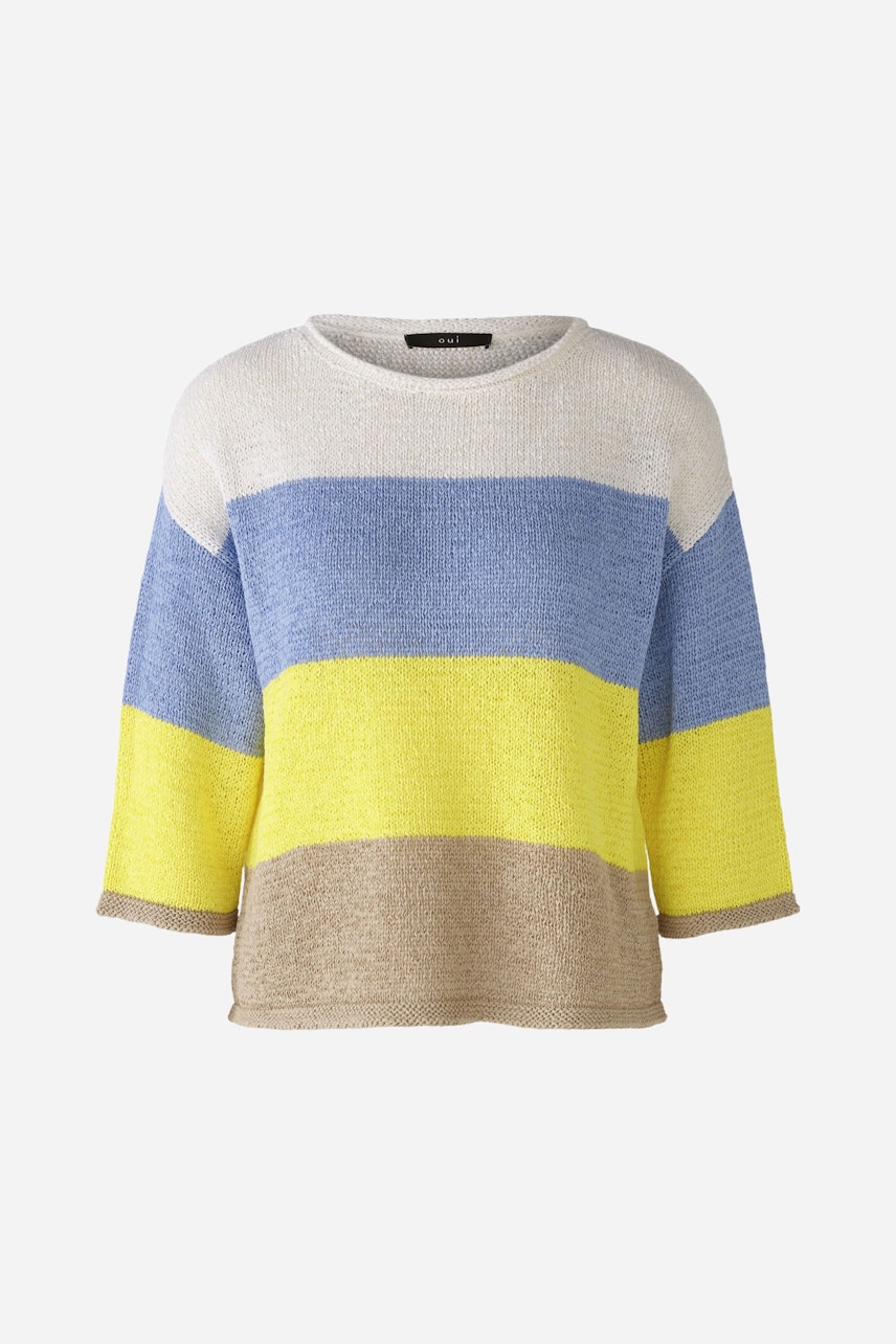 Bild 6 von Pullover - light blue yellow in light blue yellow | Oui