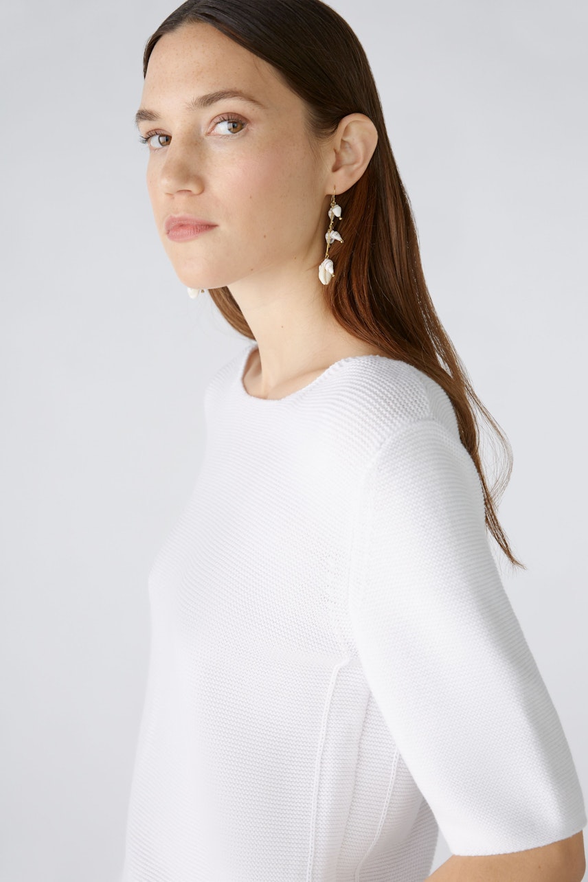 Bild 5 von Pullover - optic white in optic white | Oui