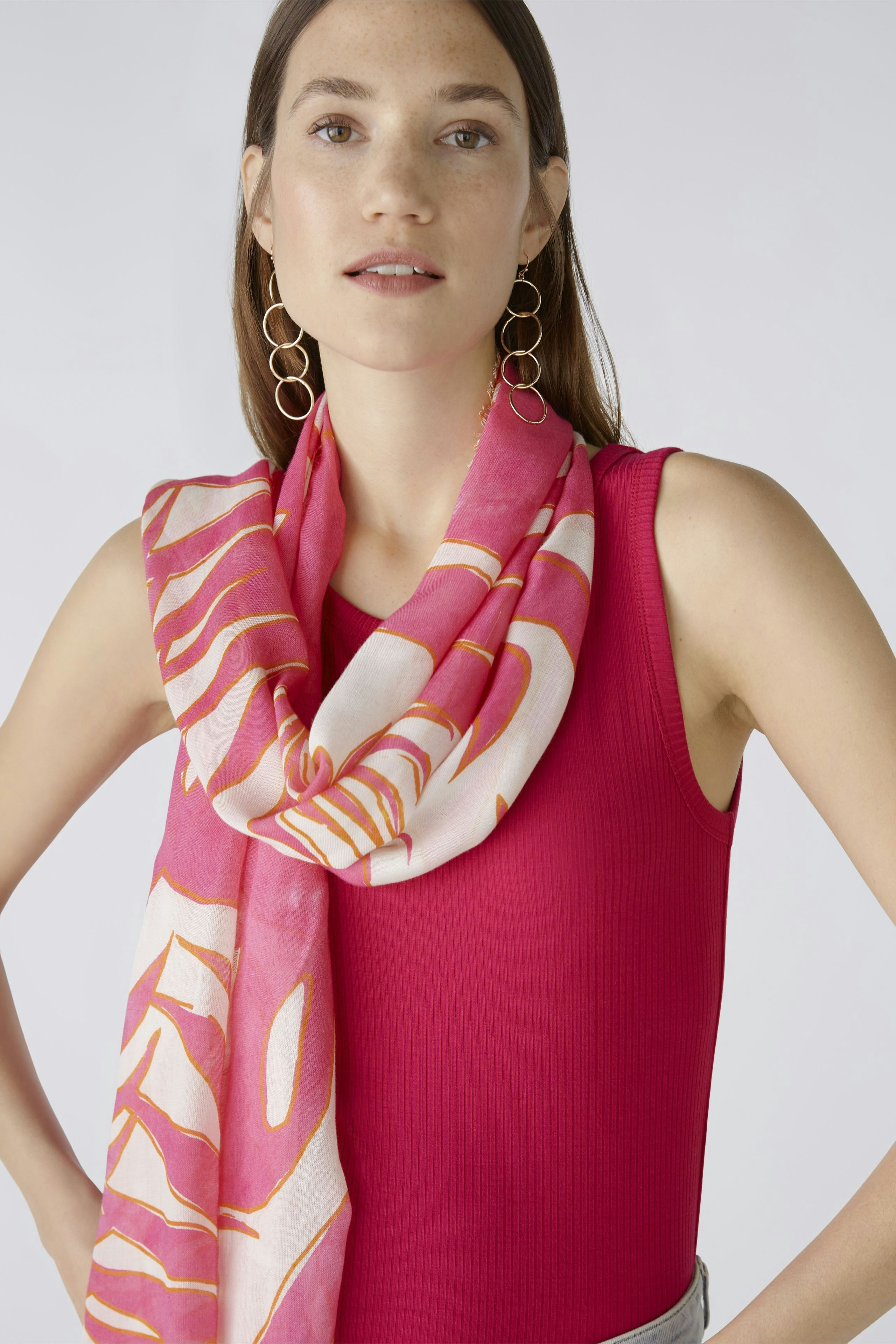 Bild 1 von Scarf - pink white in pink white | Oui