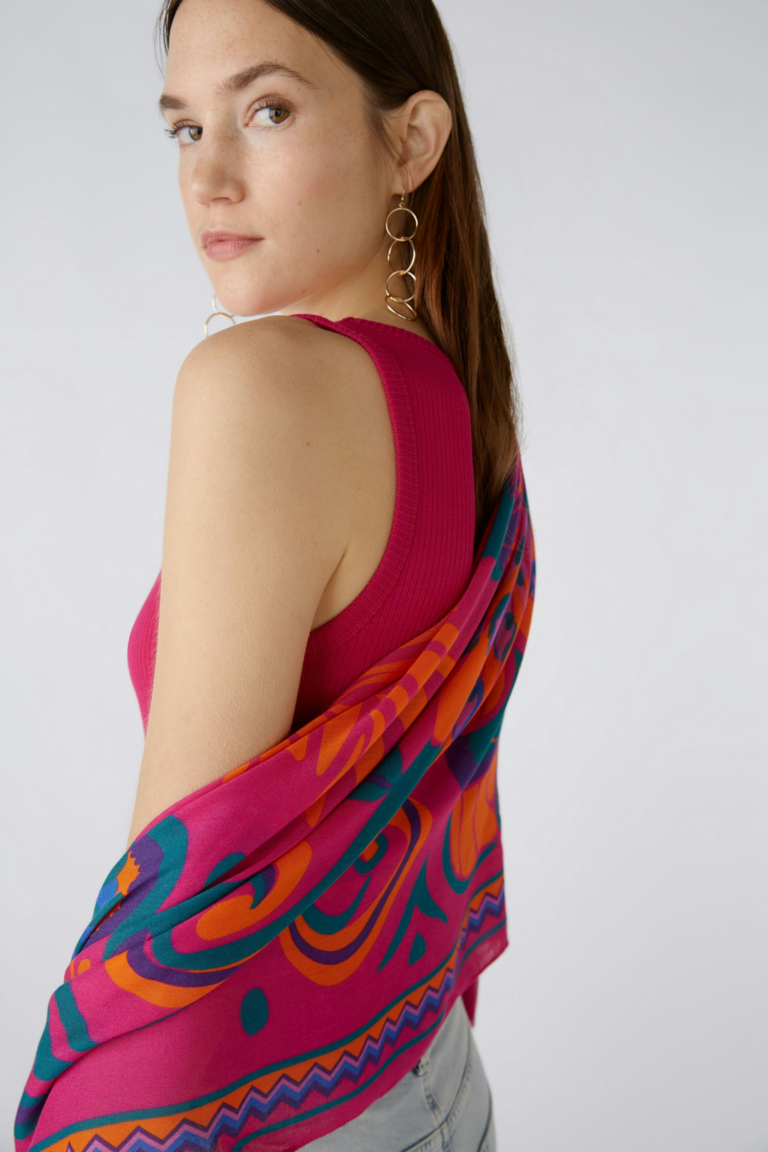 Bild 2 von Tuch - pink orange in pink orange | Oui